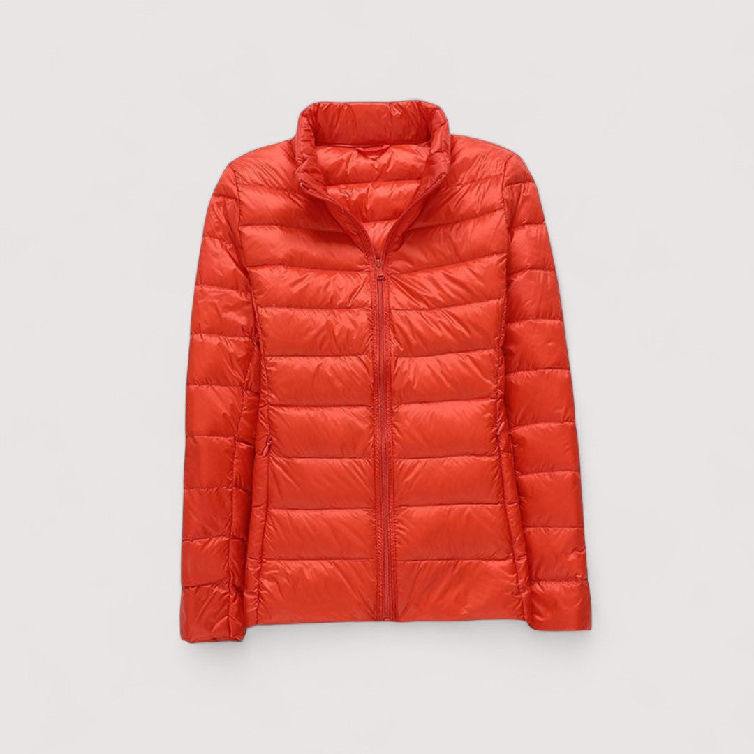 Elena™ | Neue Ultraleichte Jacke Mit Weißen Entenfedern