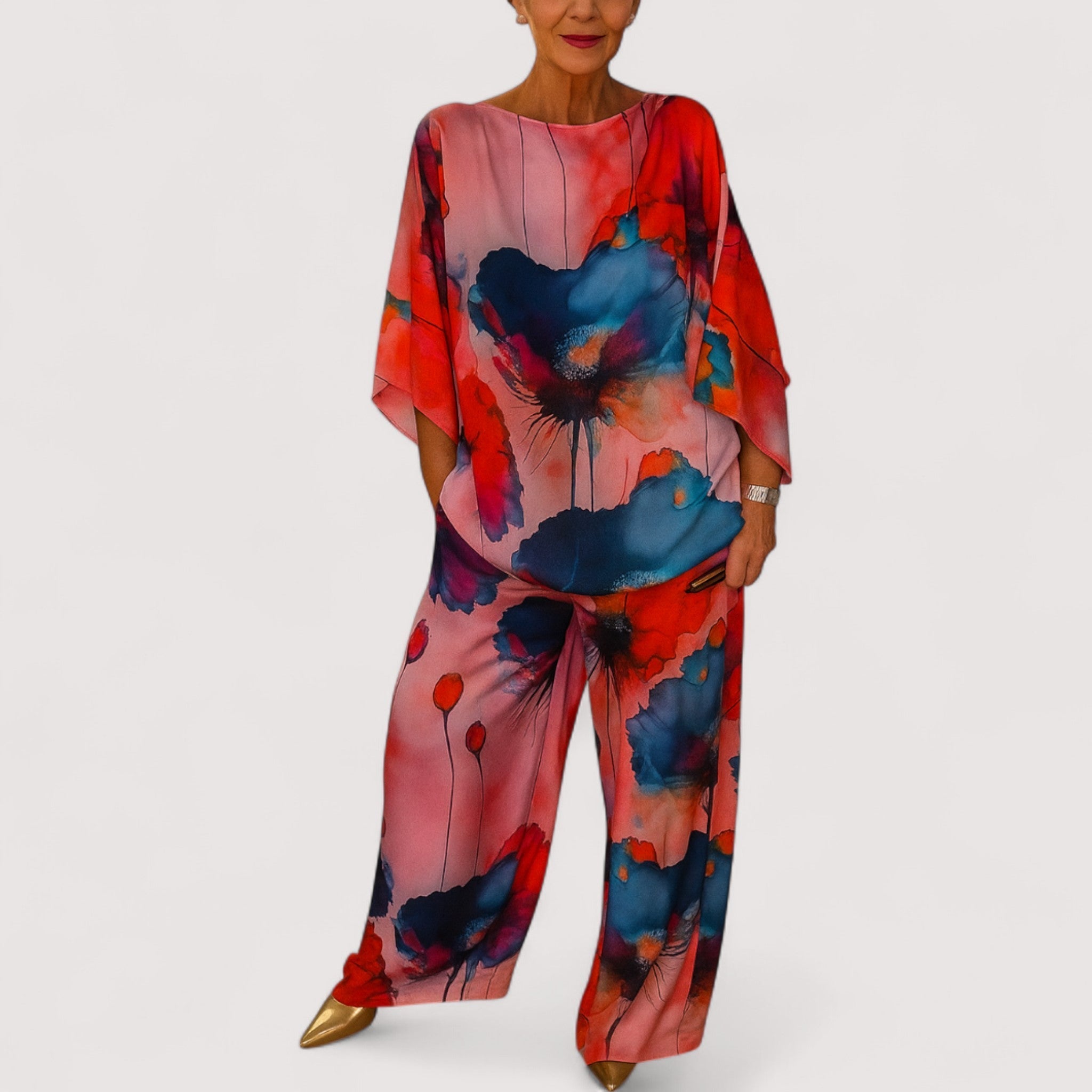 Enya™ | Satin-Zweiteiler