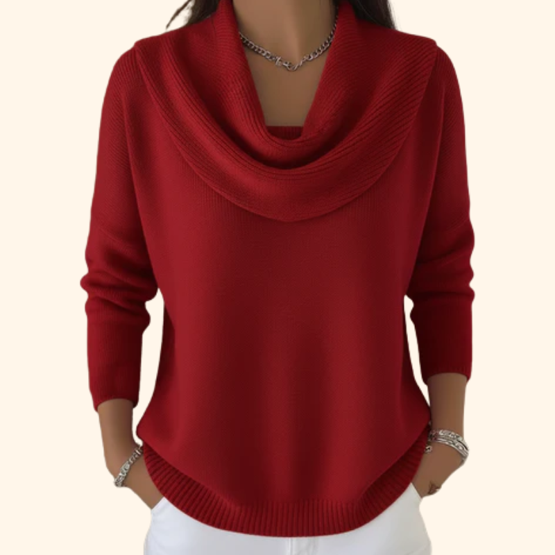 Selina | Pullover mit Kragen