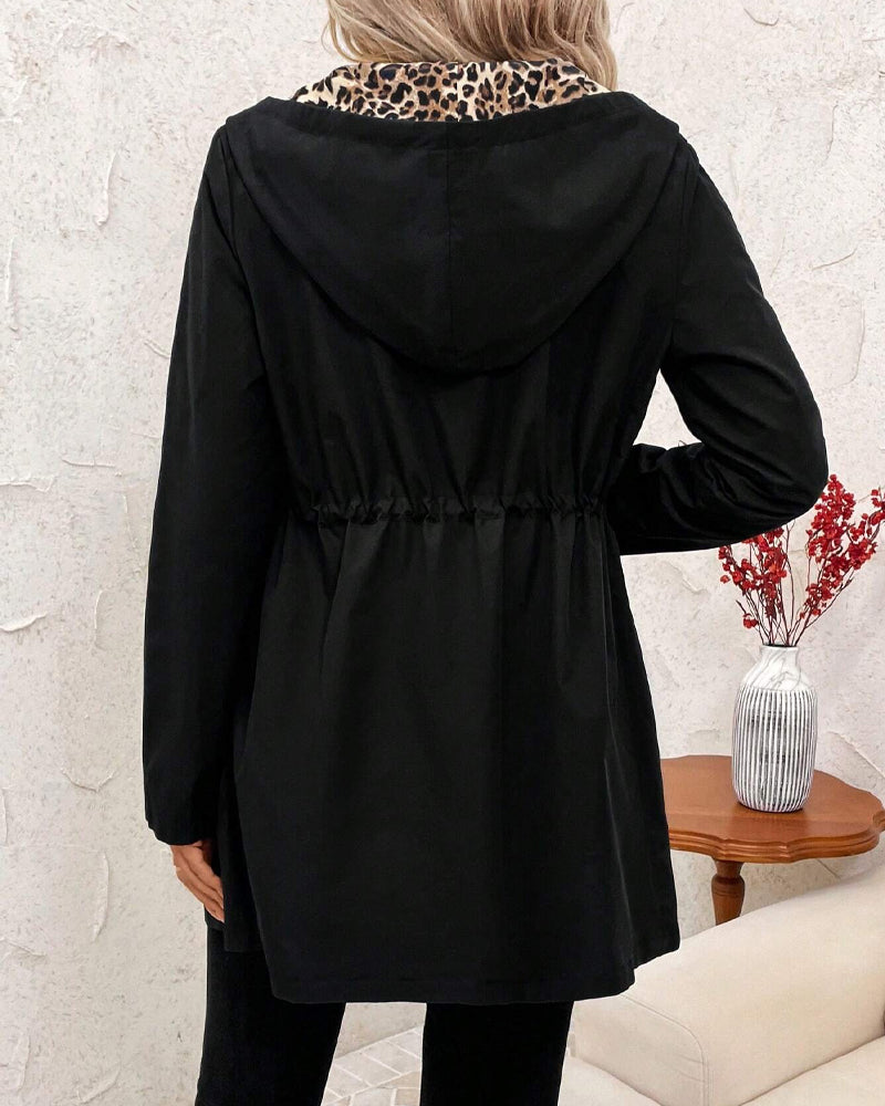 Laura – Umkehrbarer Kapuzenmantel