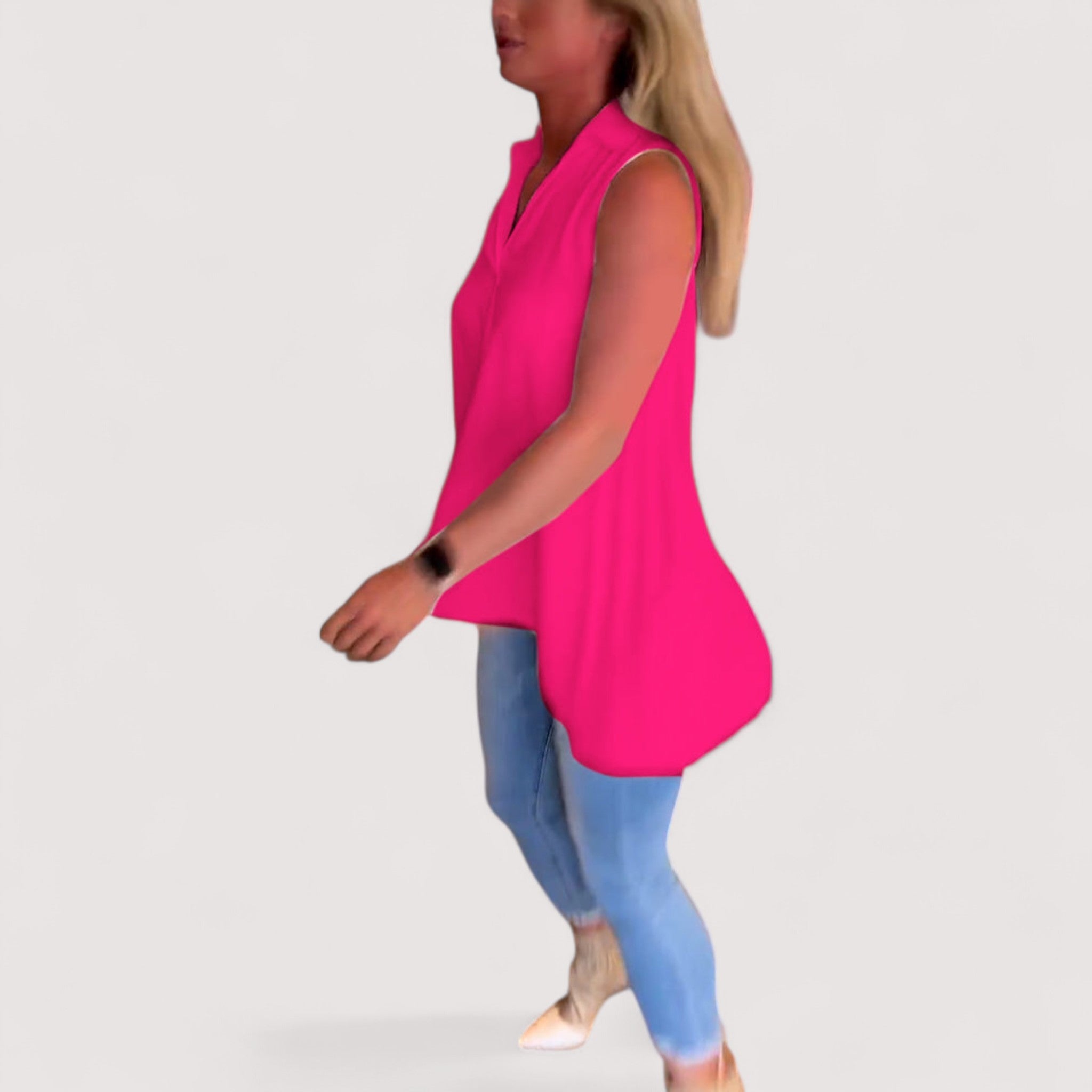 Elly™ | Rüschenbluse mit Revers