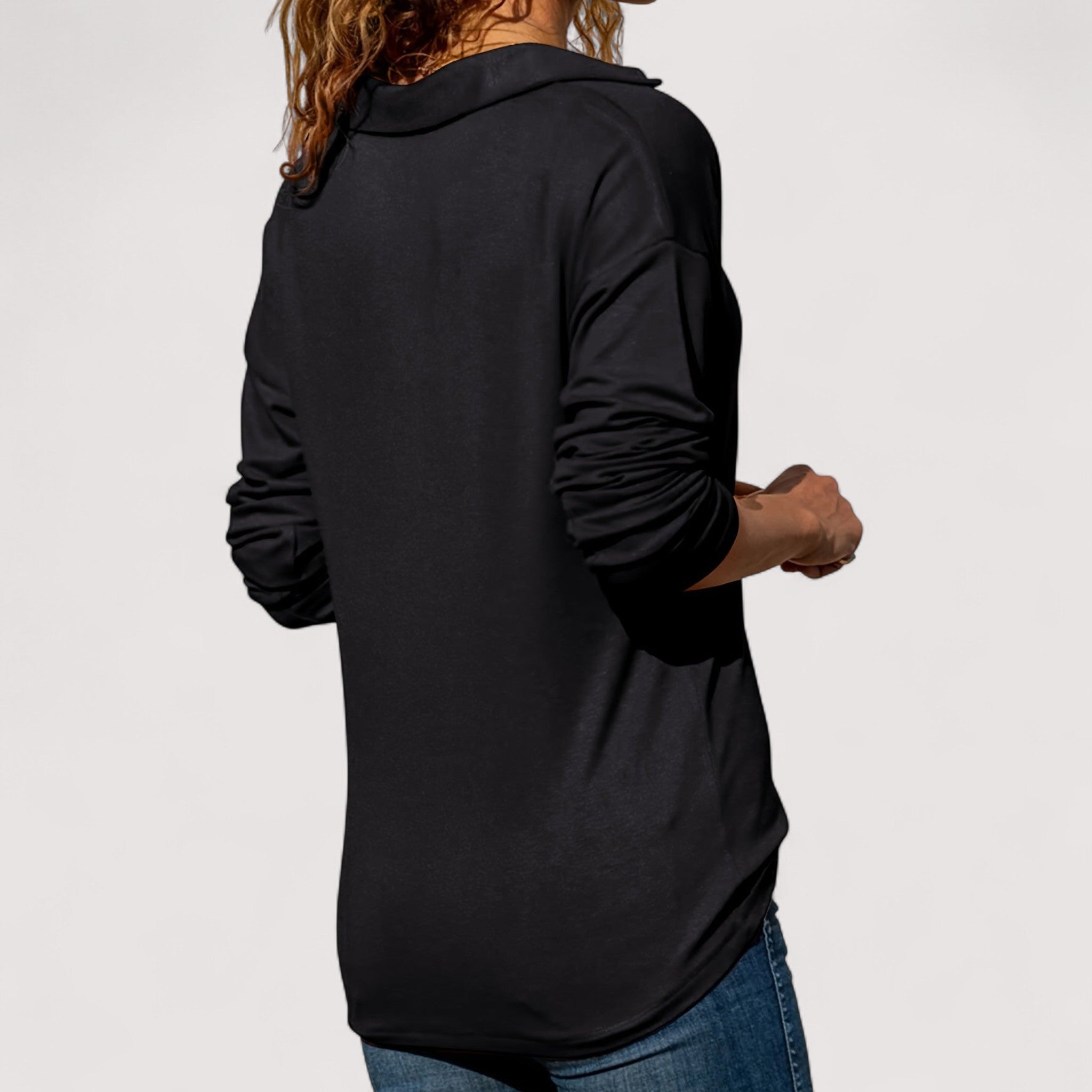 Sandrine™ | Top mit Reissverschluss-Detail