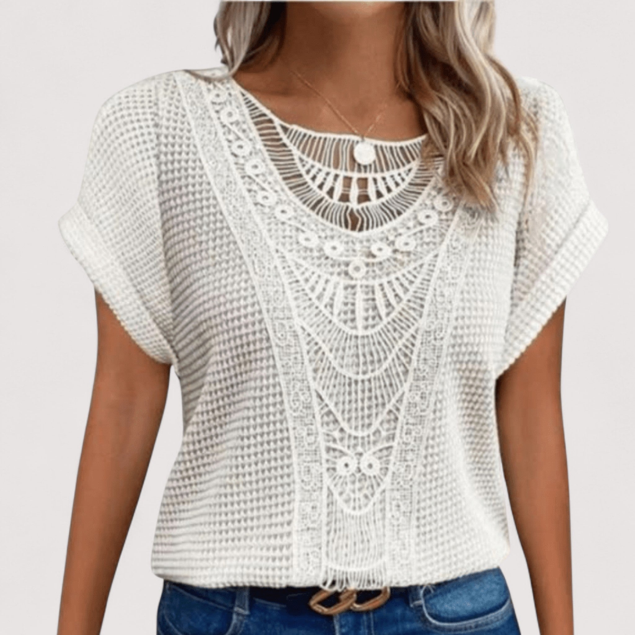 Yvonne™ | Elegante Ibiza-Style Bluse