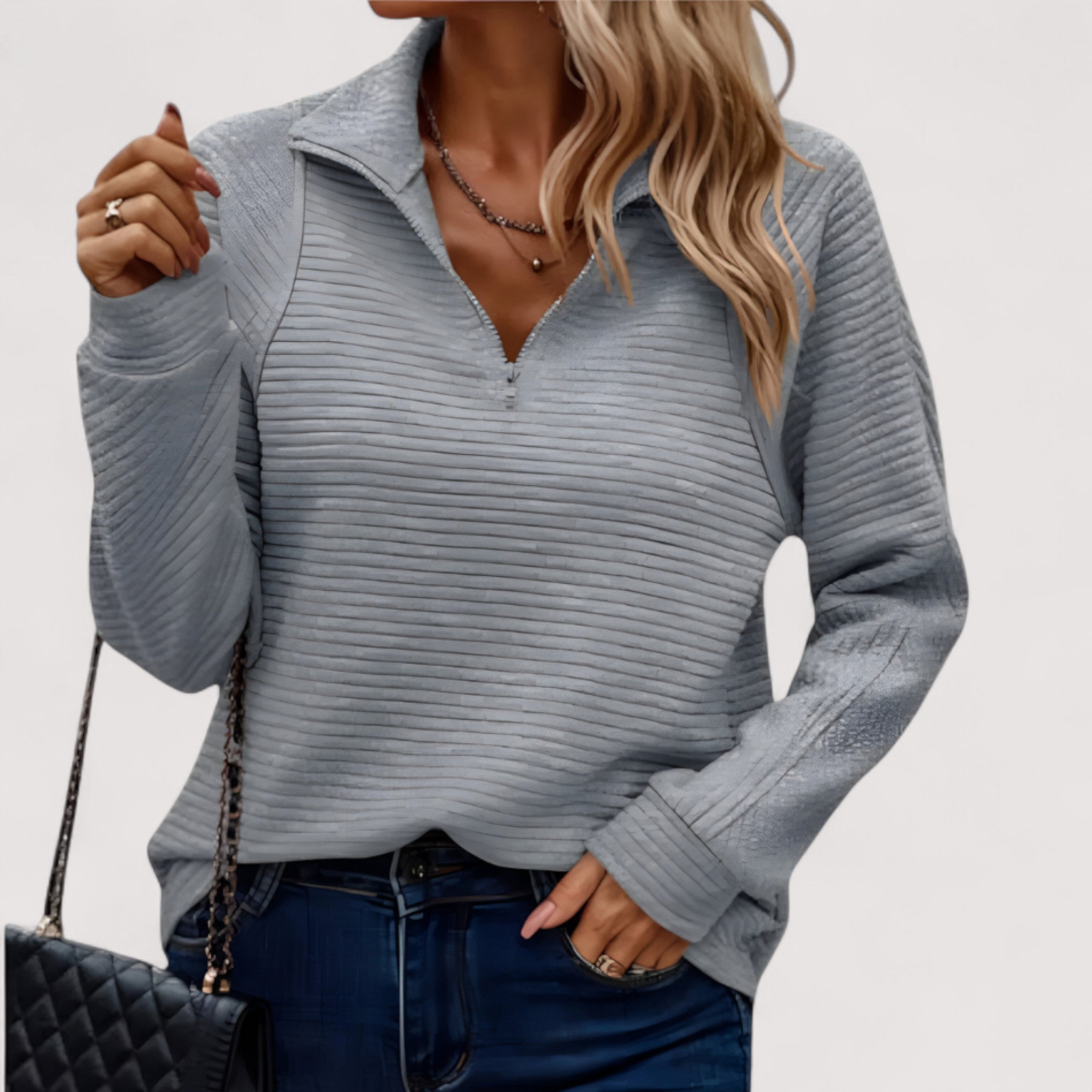 Tatiana™ | Eleganter Half-Zip Pullover