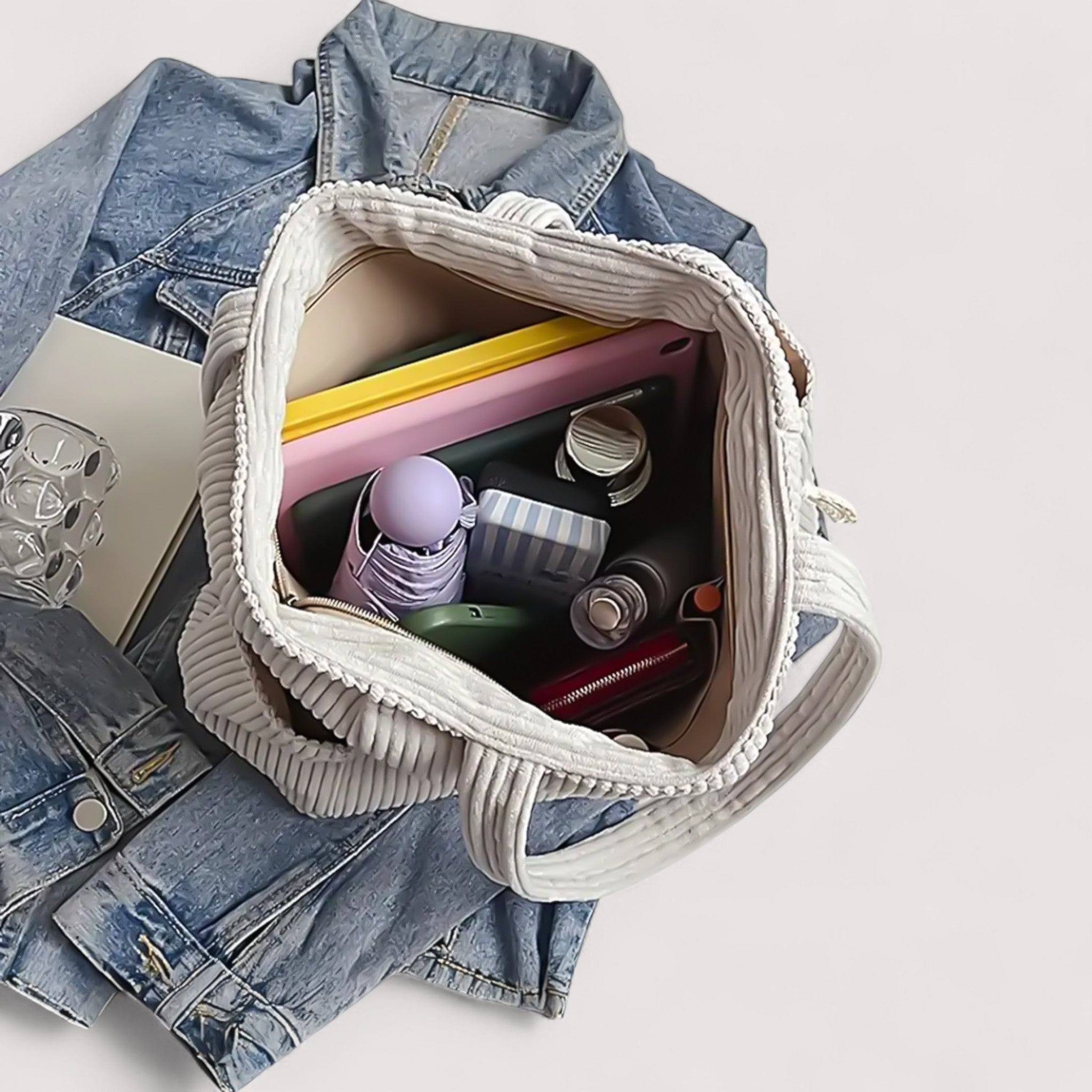 Ellinor™ | Gerippte Tragetasche