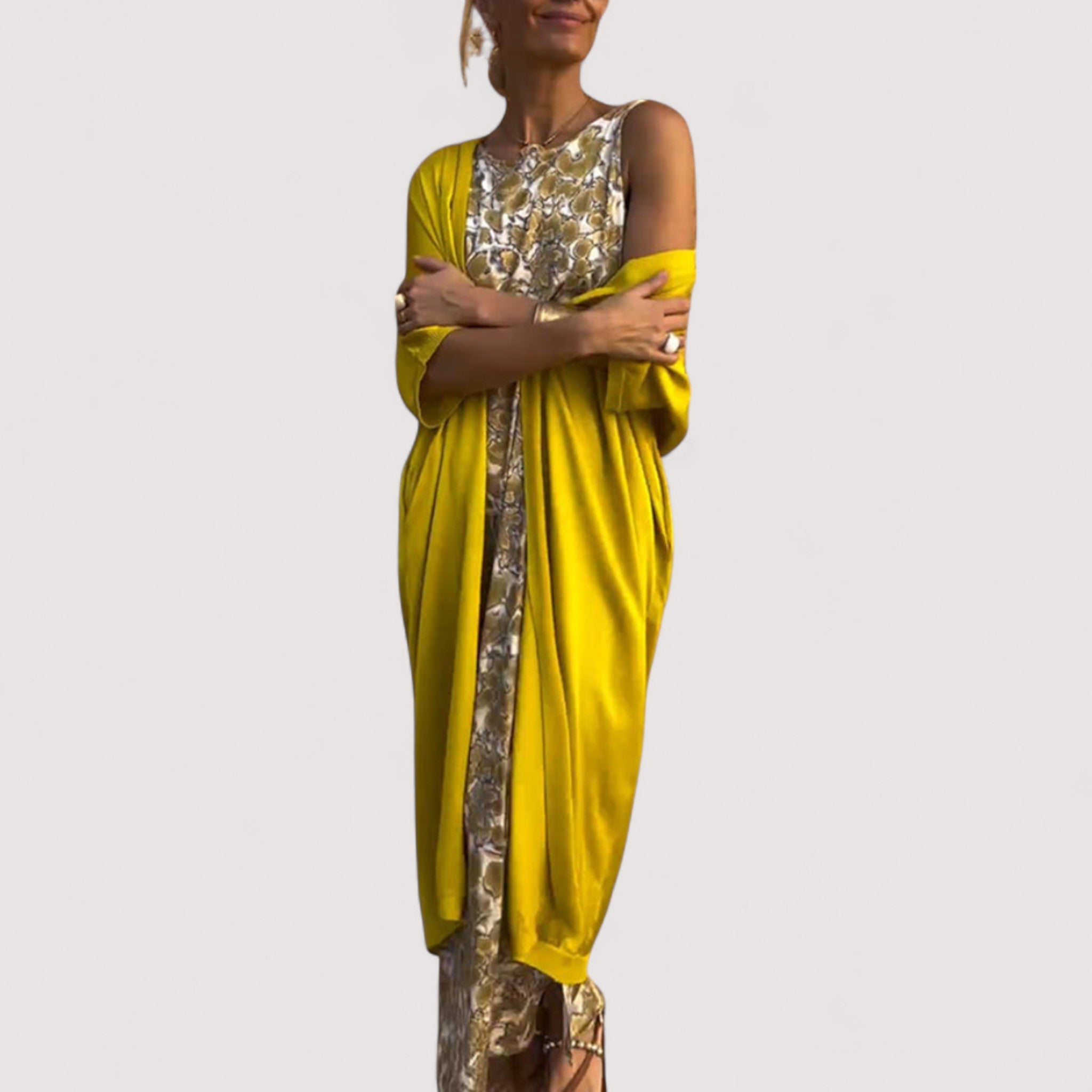 Celia ™ | Elegantes Kleid mit Weste