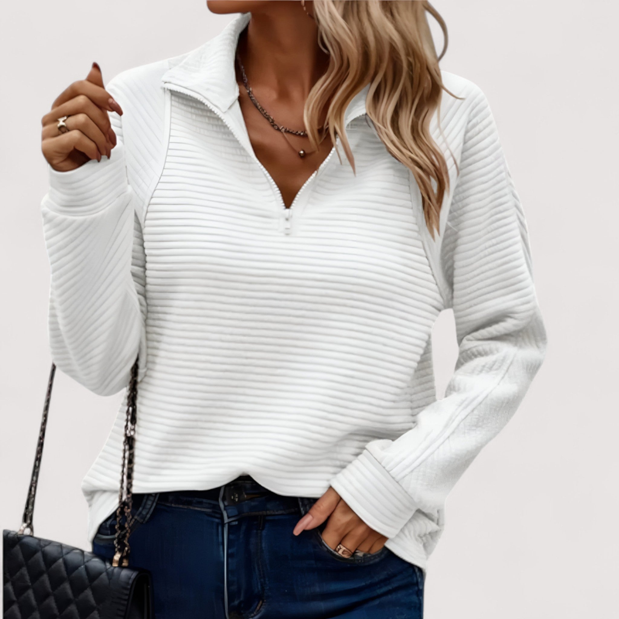 Tatiana™ | Eleganter Half-Zip Pullover