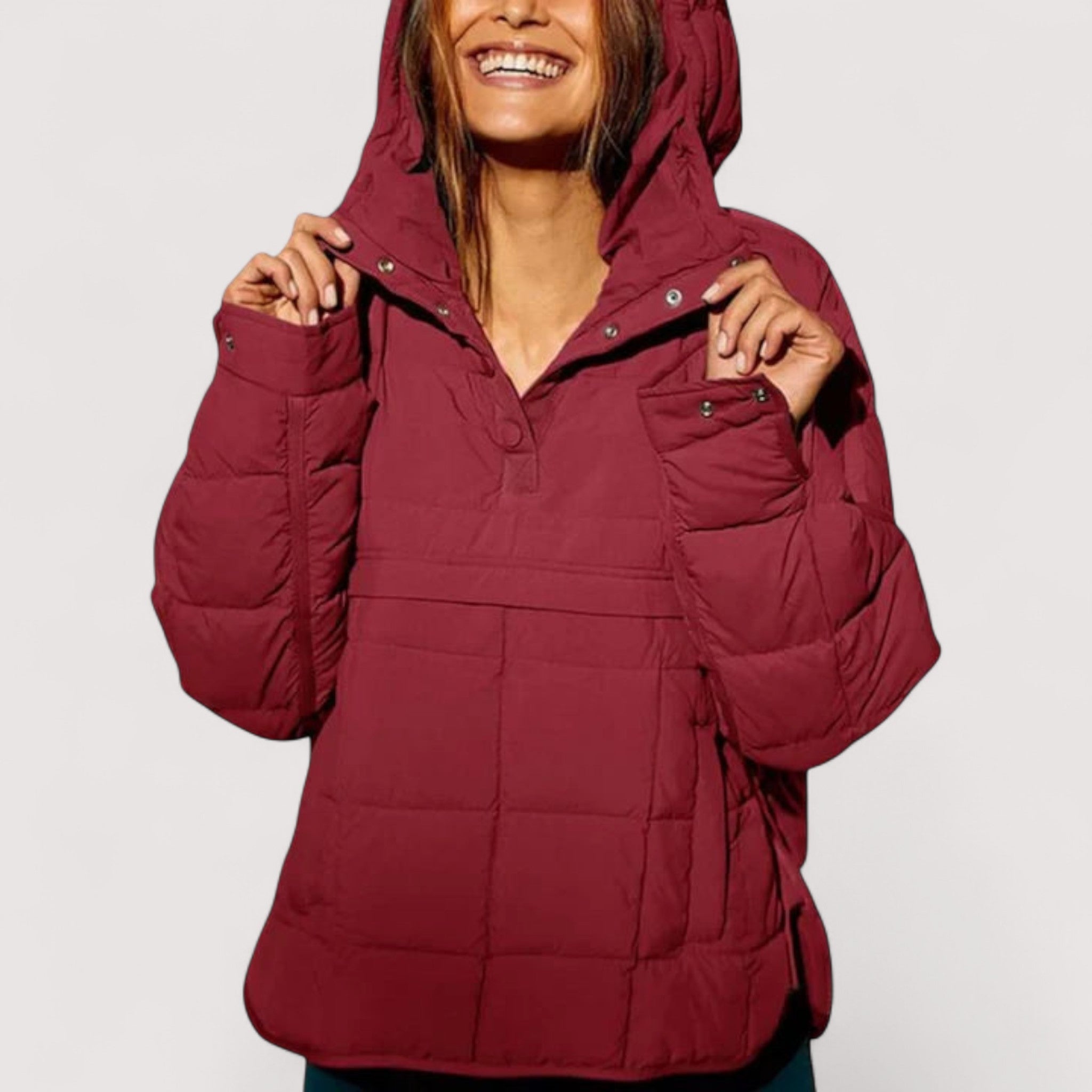 Gloria™ | Wasserfeste, extragrosse Kapuzenjacke