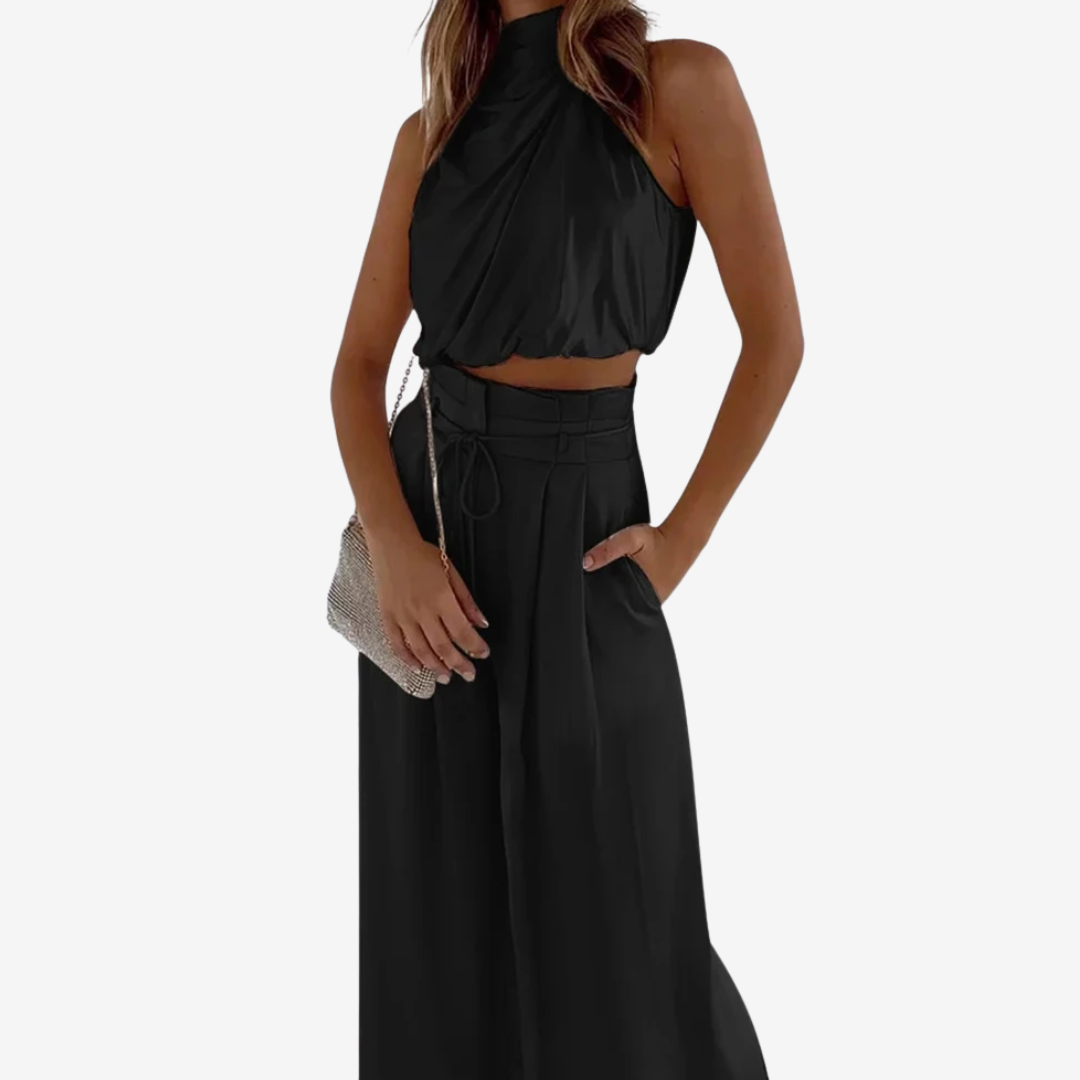 Ora™ | Palazzo-Hose mit Wickel-Oberteil