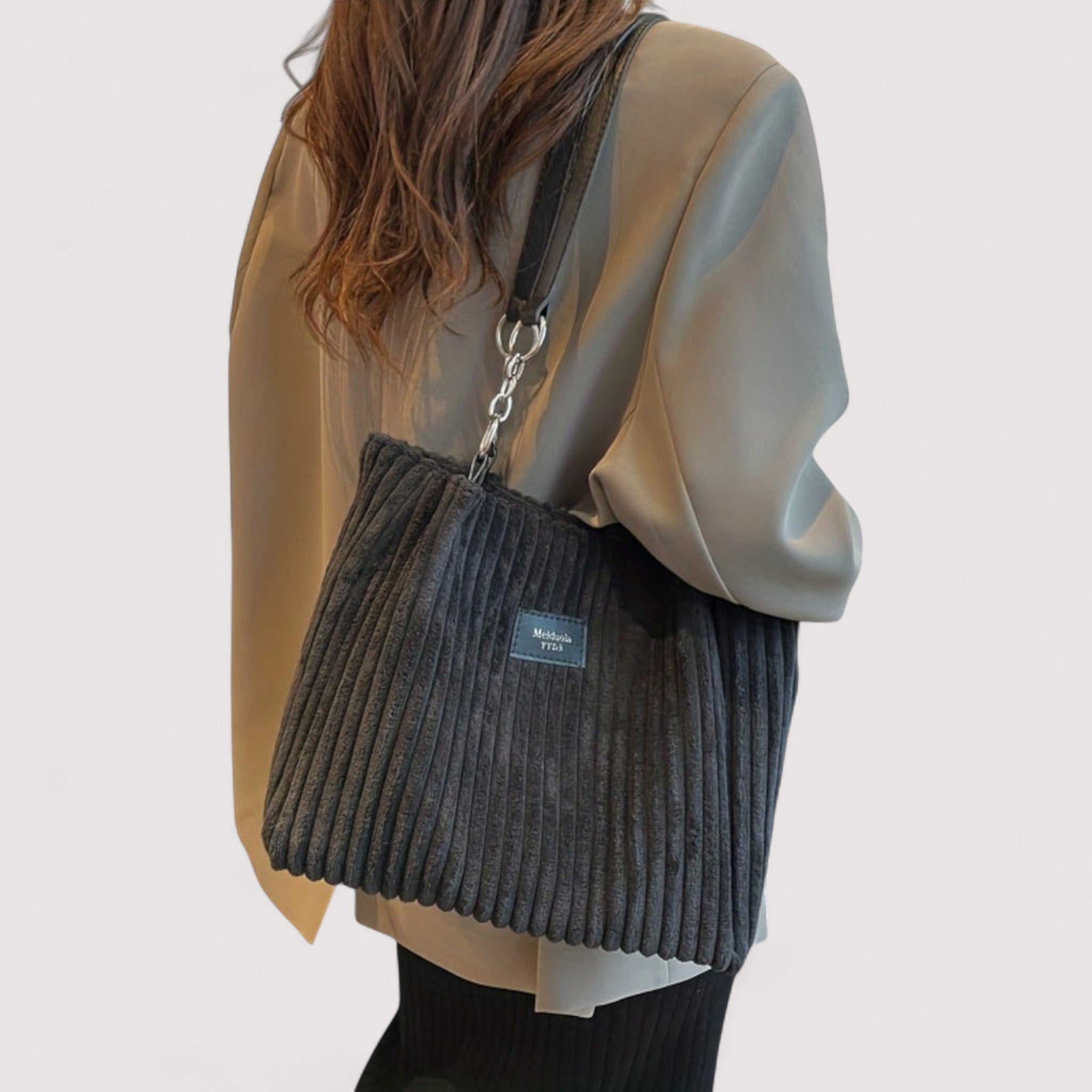 Maelle™ | Weiche Cord-Schultertasche