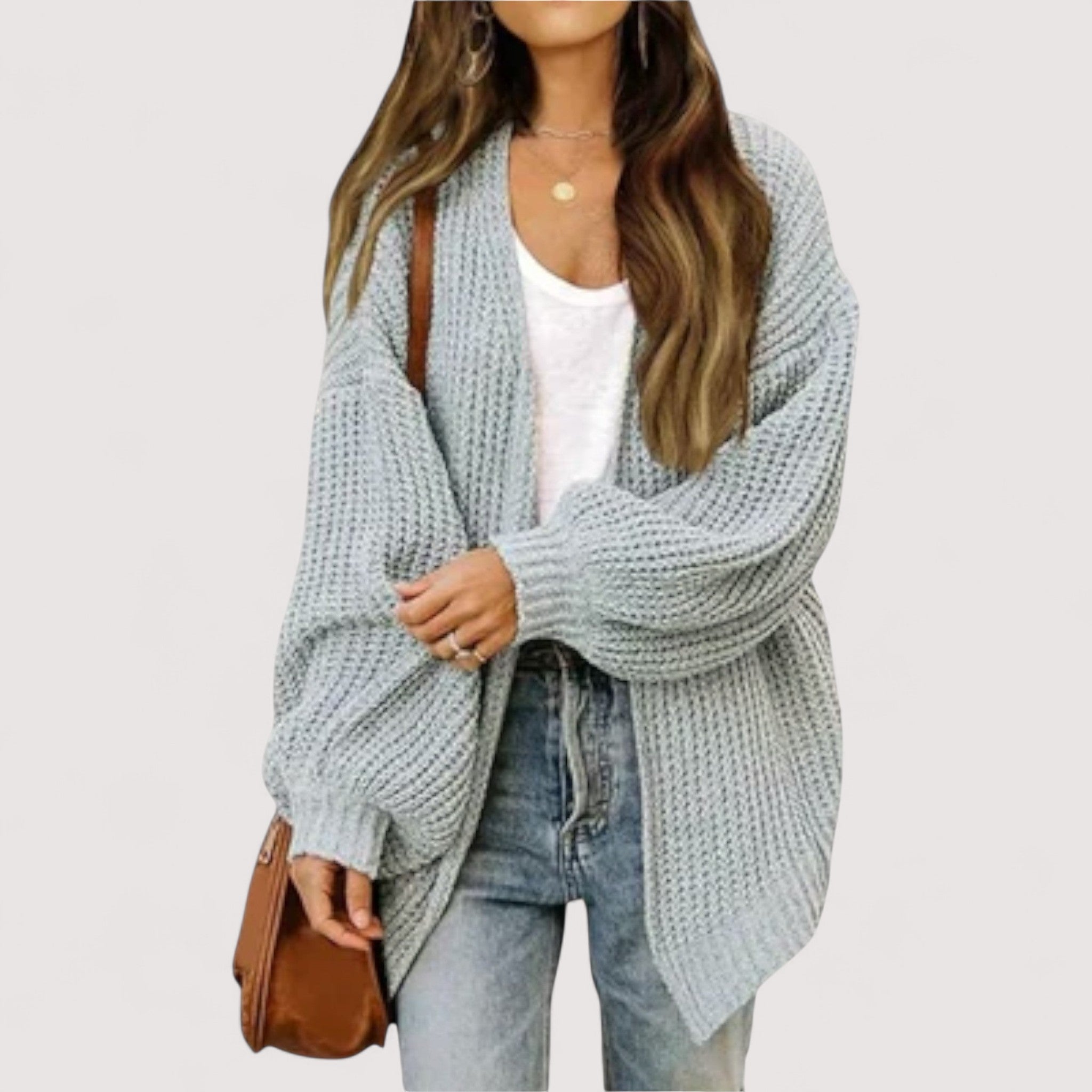 Iveta™ | Lässiger gestrickter Cardigan