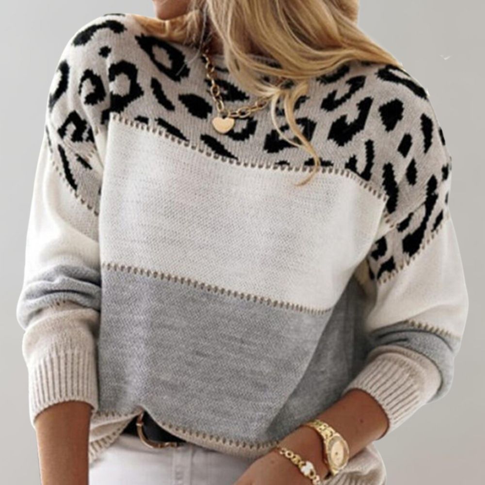 Brigitte™ | Pull Leopard Eleganz