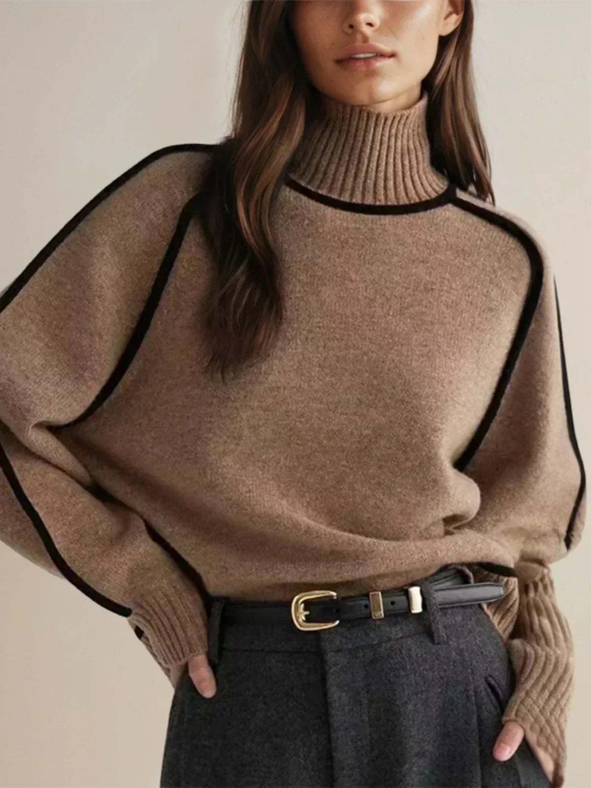 Lisbeth | Eleganter Rollkragenpullover