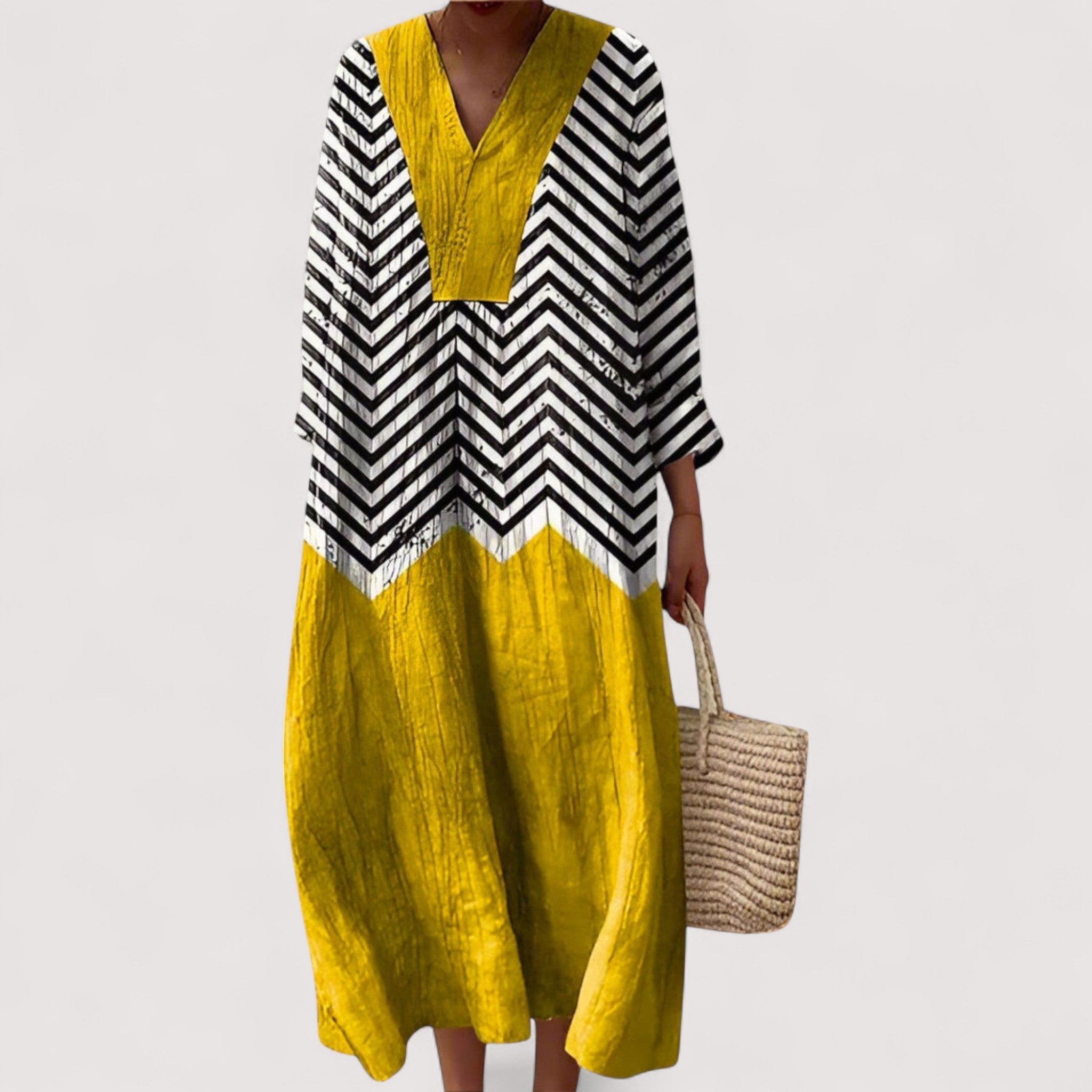 Julia™ | Elegantes Geometrisches Kleid