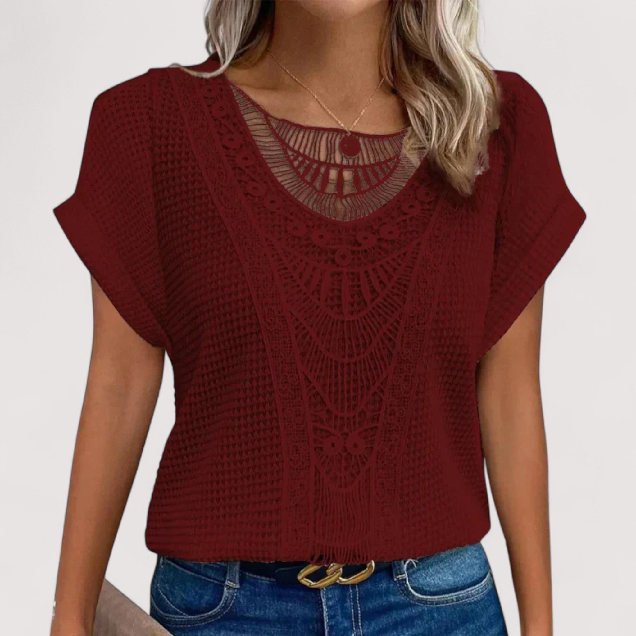 Yvonne™ | Elegante Ibiza-Style Bluse