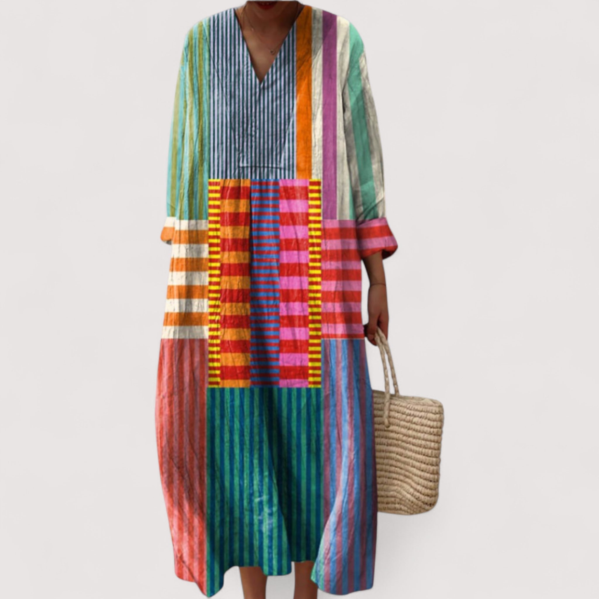 Ottilie™ | Elegantes Geometrisches Kleid