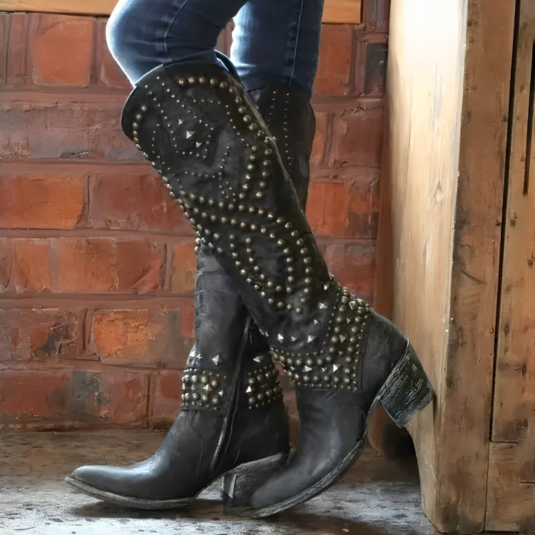Helene | Western Knöchelhohe Stiefel