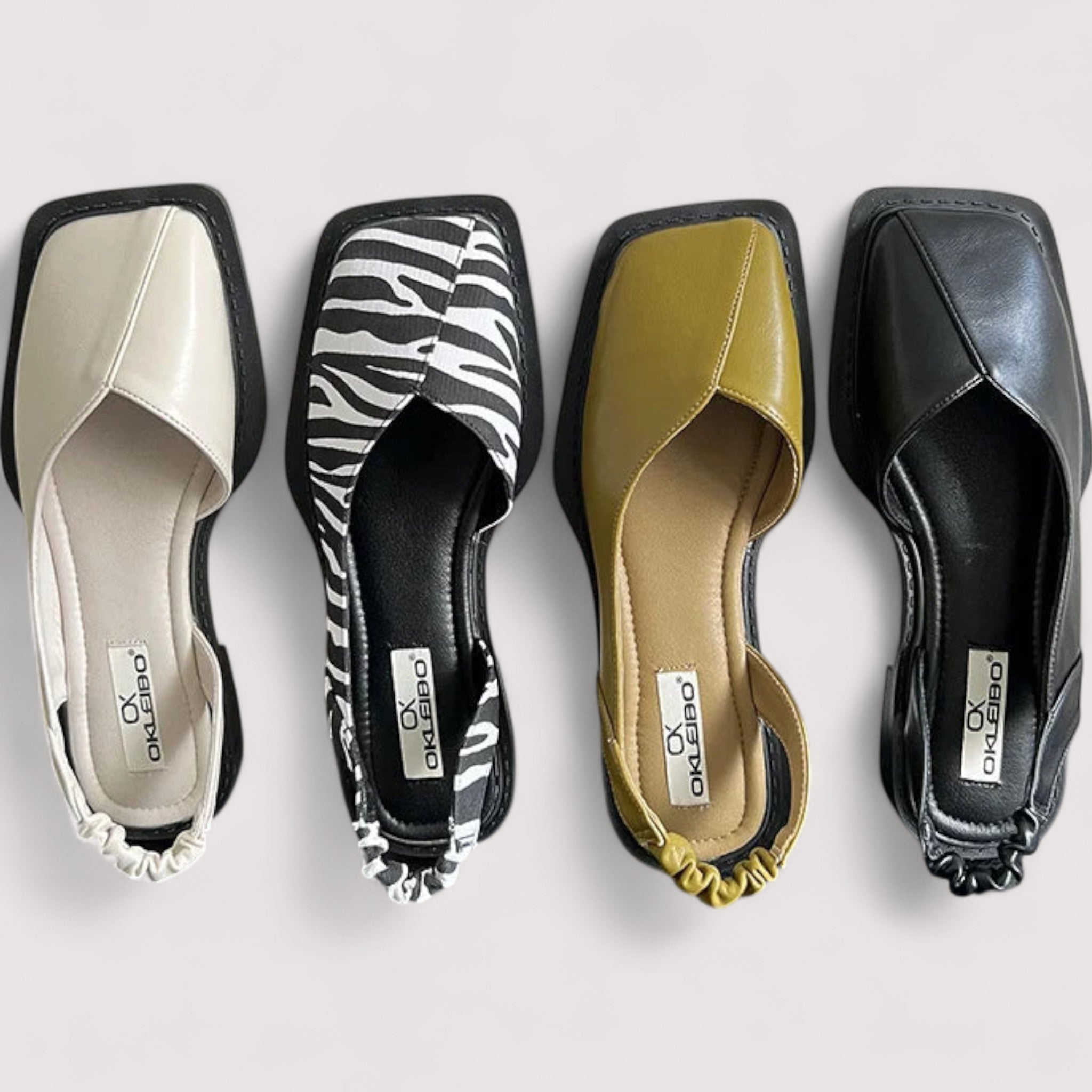 Freya™ | Slingback-Sandalen mit eckiger Zehe