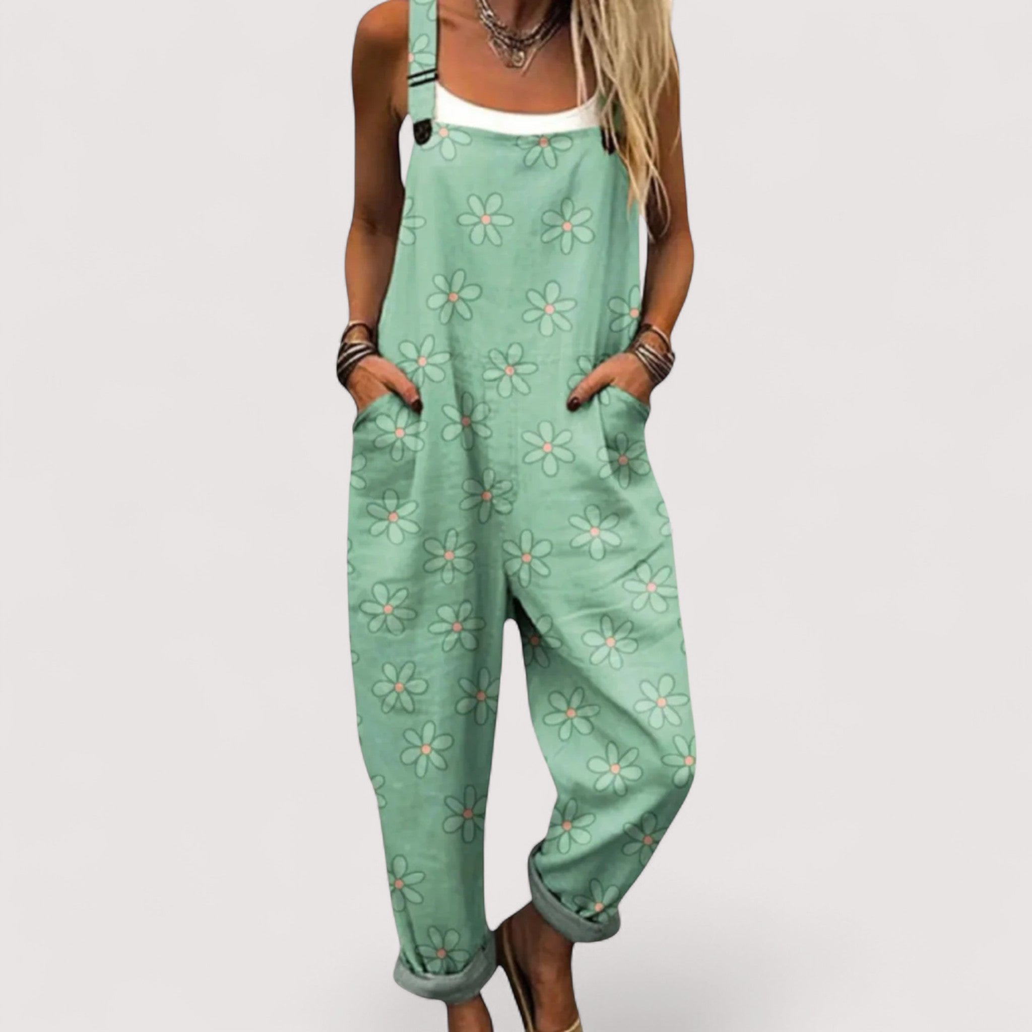 Camille™ | Künstlerischer Overall-Jumpsuit