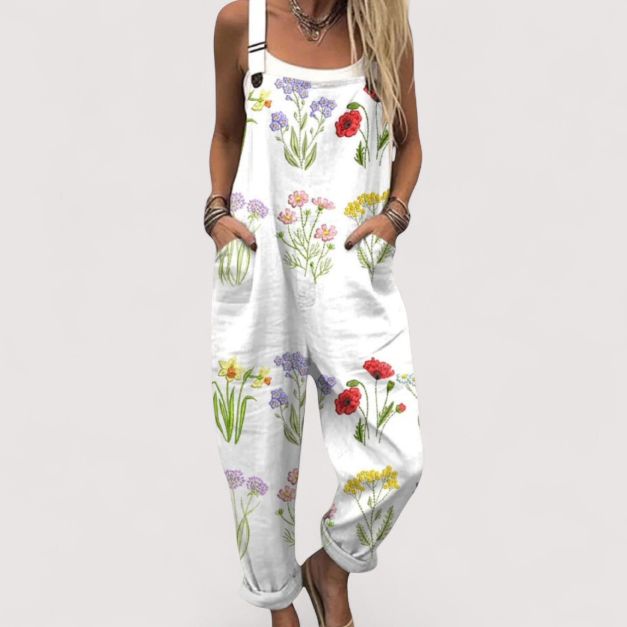 Camille™ | Künstlerischer Overall-Jumpsuit