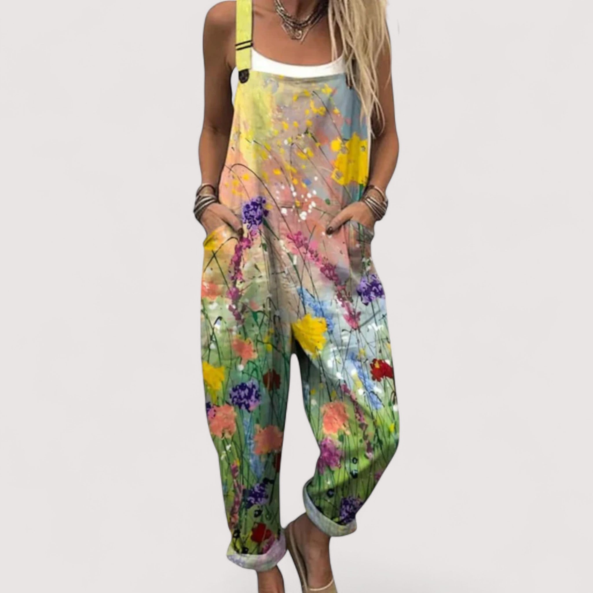 Irma™ | Künstlerischer Overall-Jumpsuit