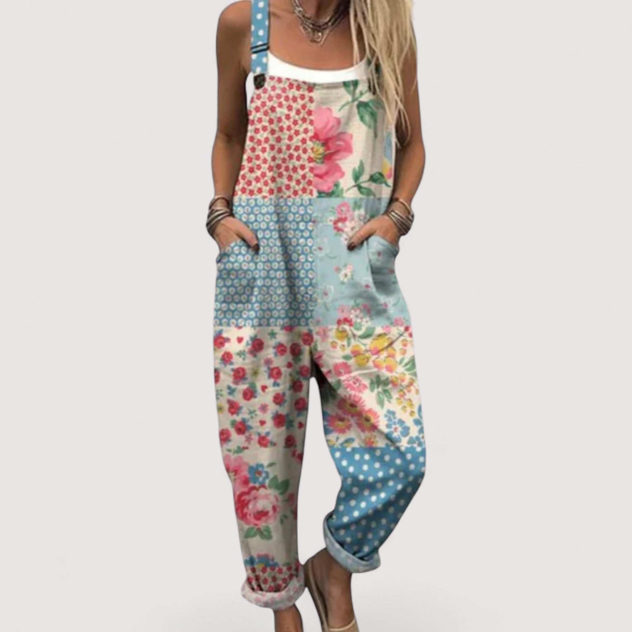 Irma™ | Künstlerischer Overall-Jumpsuit