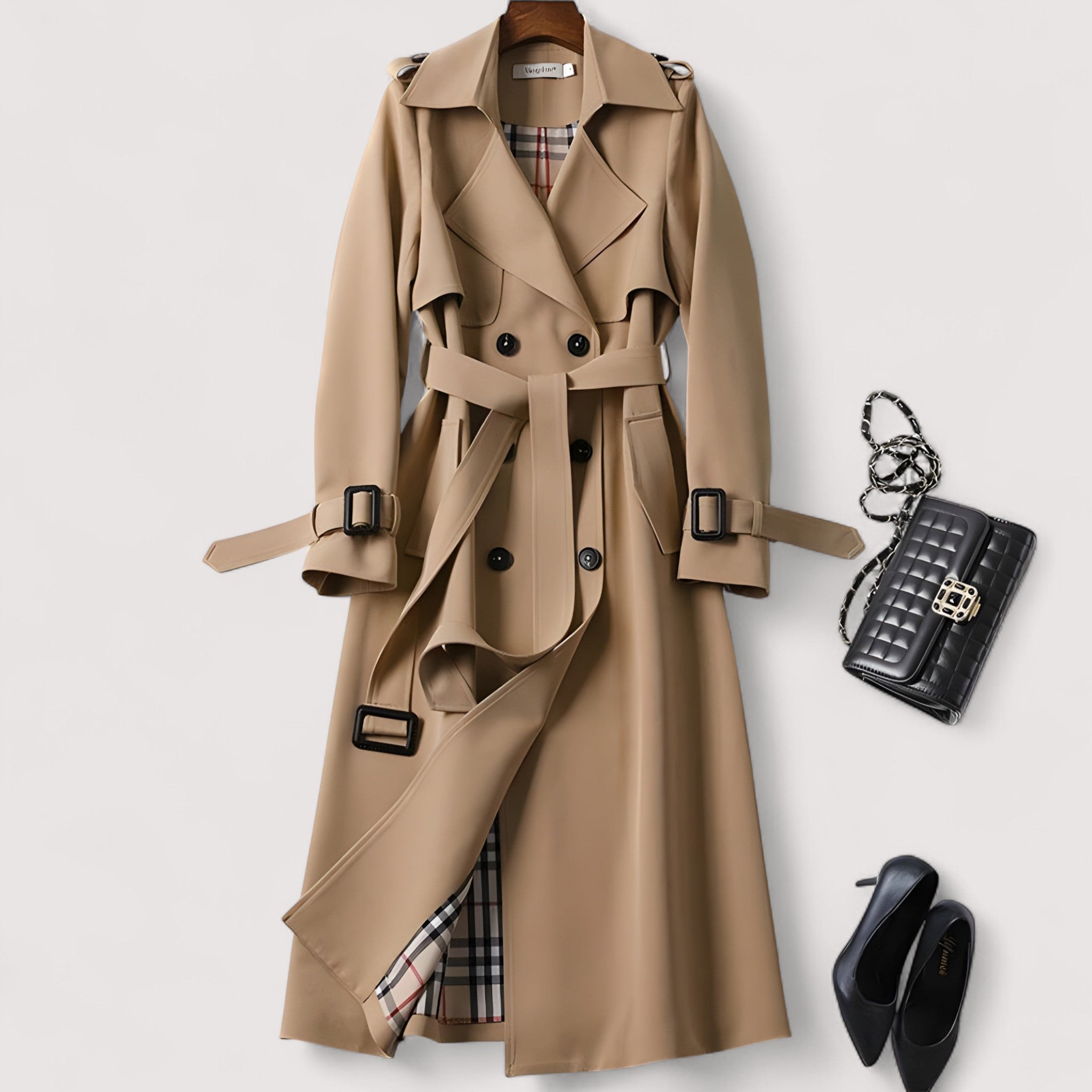 Melita™ | Stilvoller eleganter Trenchcoat