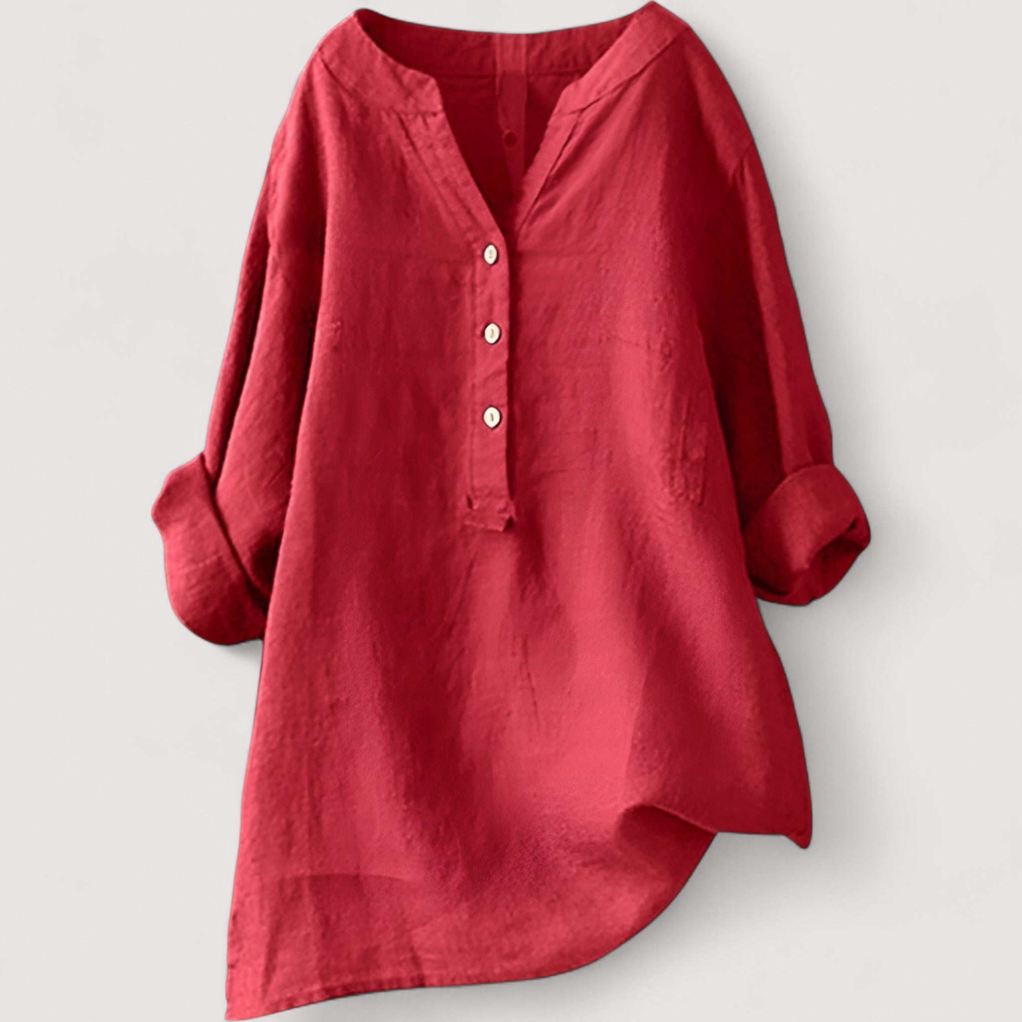 Nayla™ | Bequemes Knopfhemd