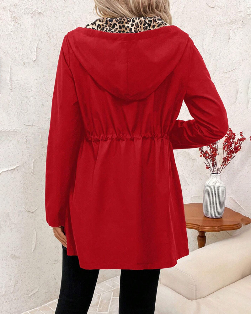 Laura – Umkehrbarer Kapuzenmantel