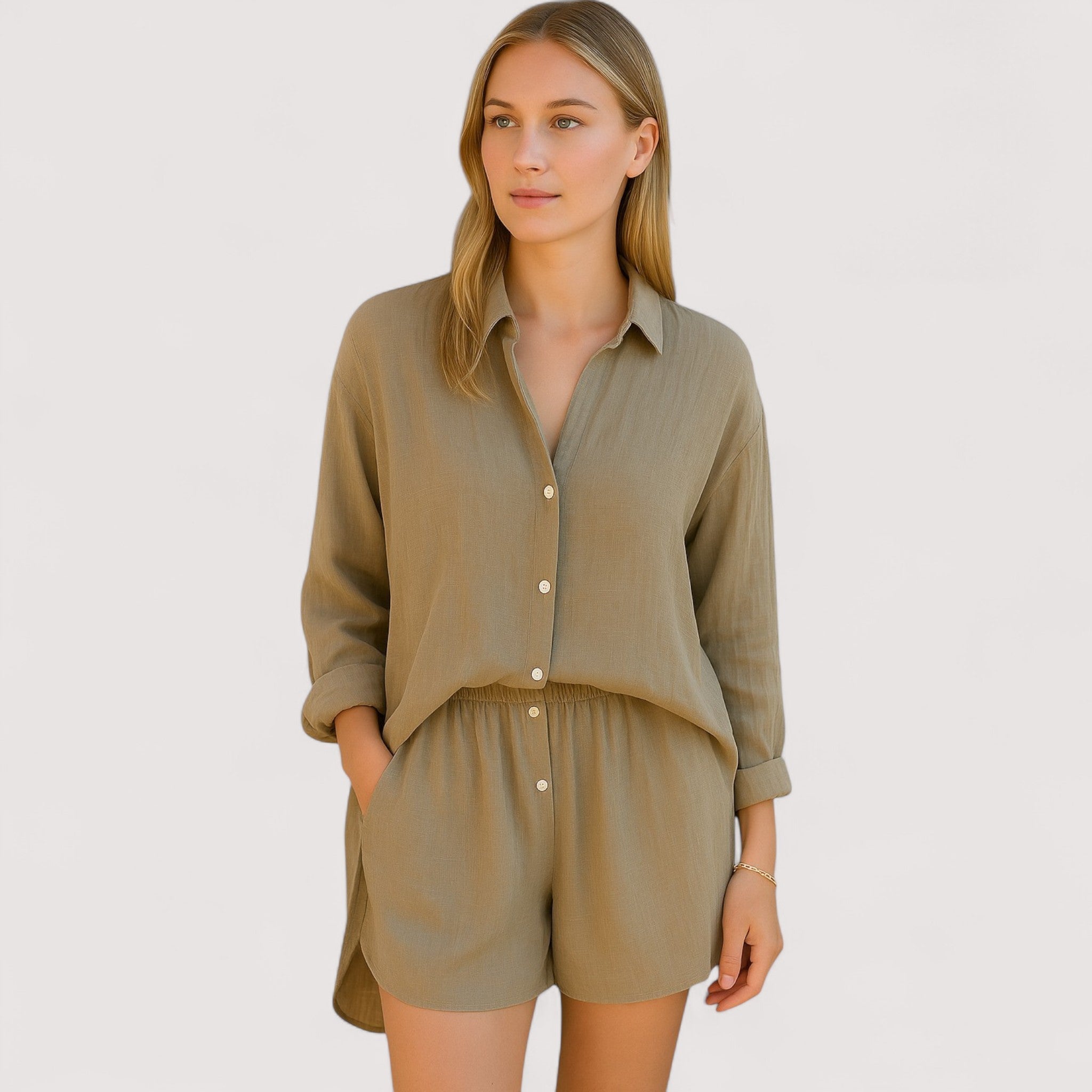 Helene™ | Hemd-Shorts-Set