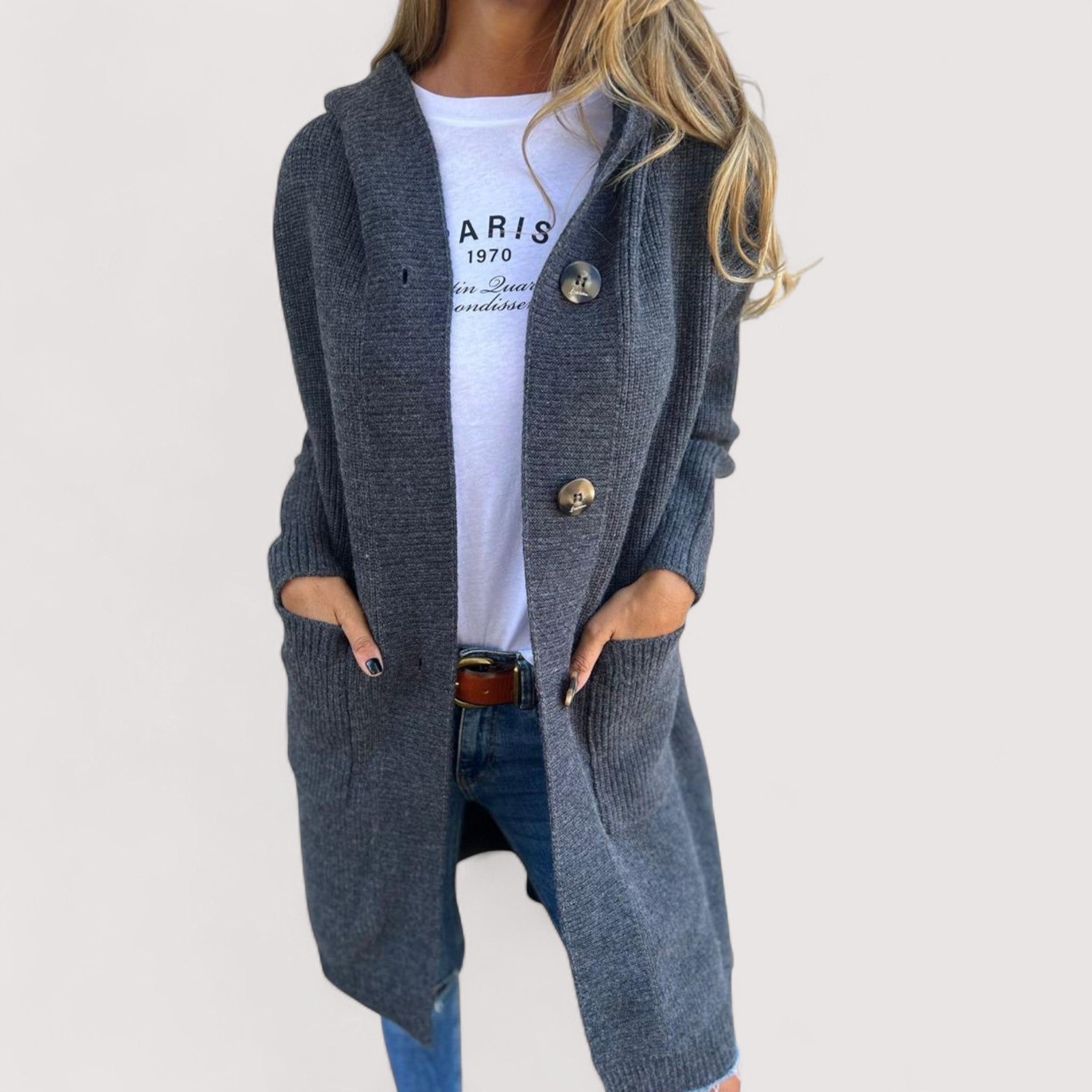 Celine™ | Langer Cardigan