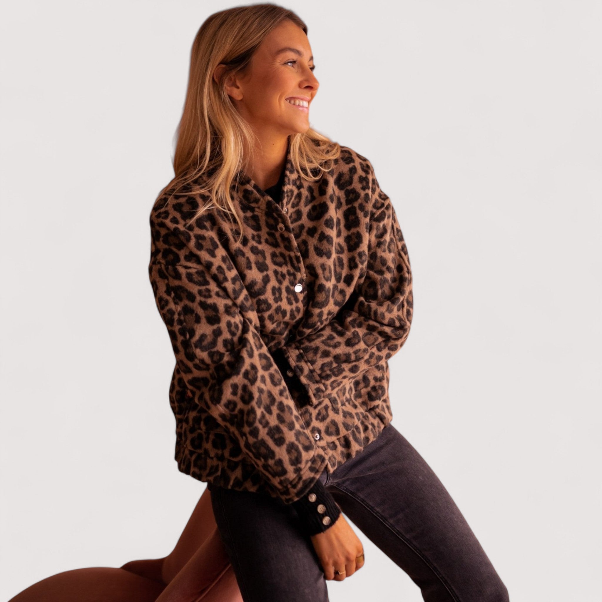 Paulina™ | Trendige Leopardenjacke
