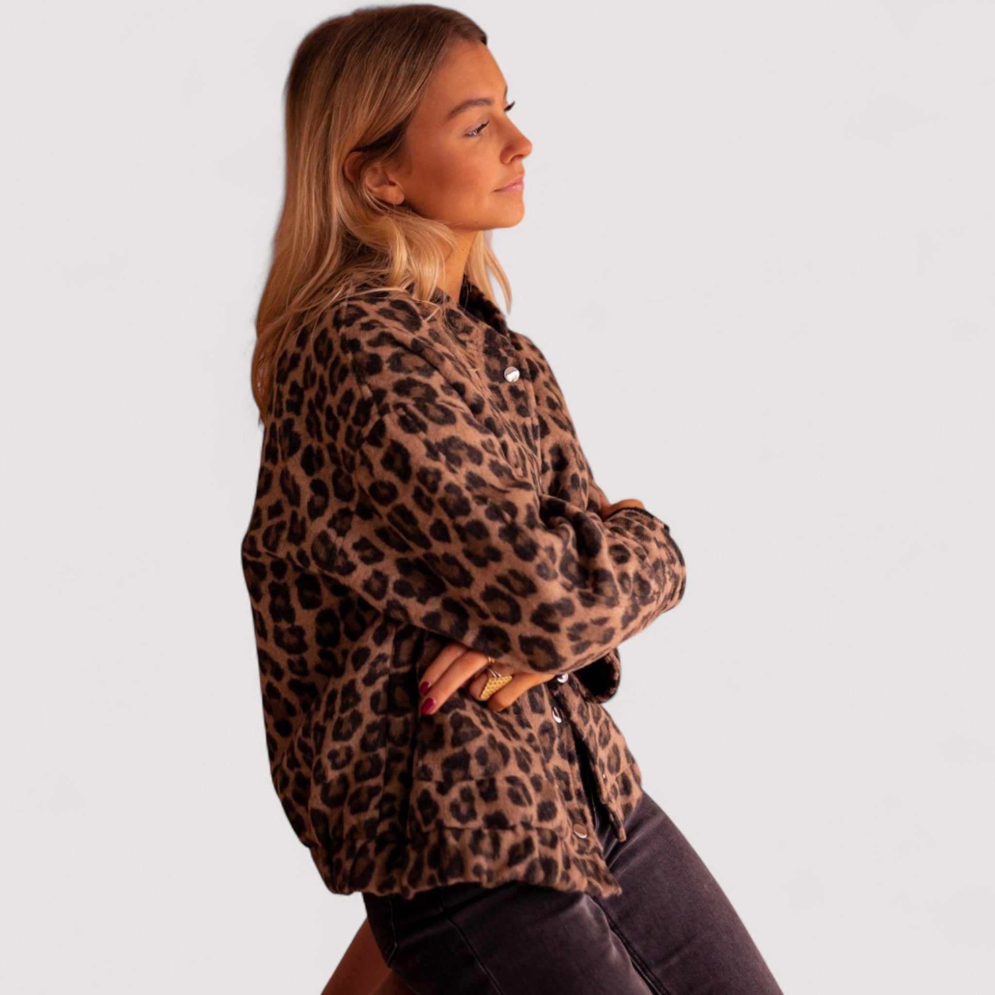 Paulina™ | Trendige Leopardenjacke