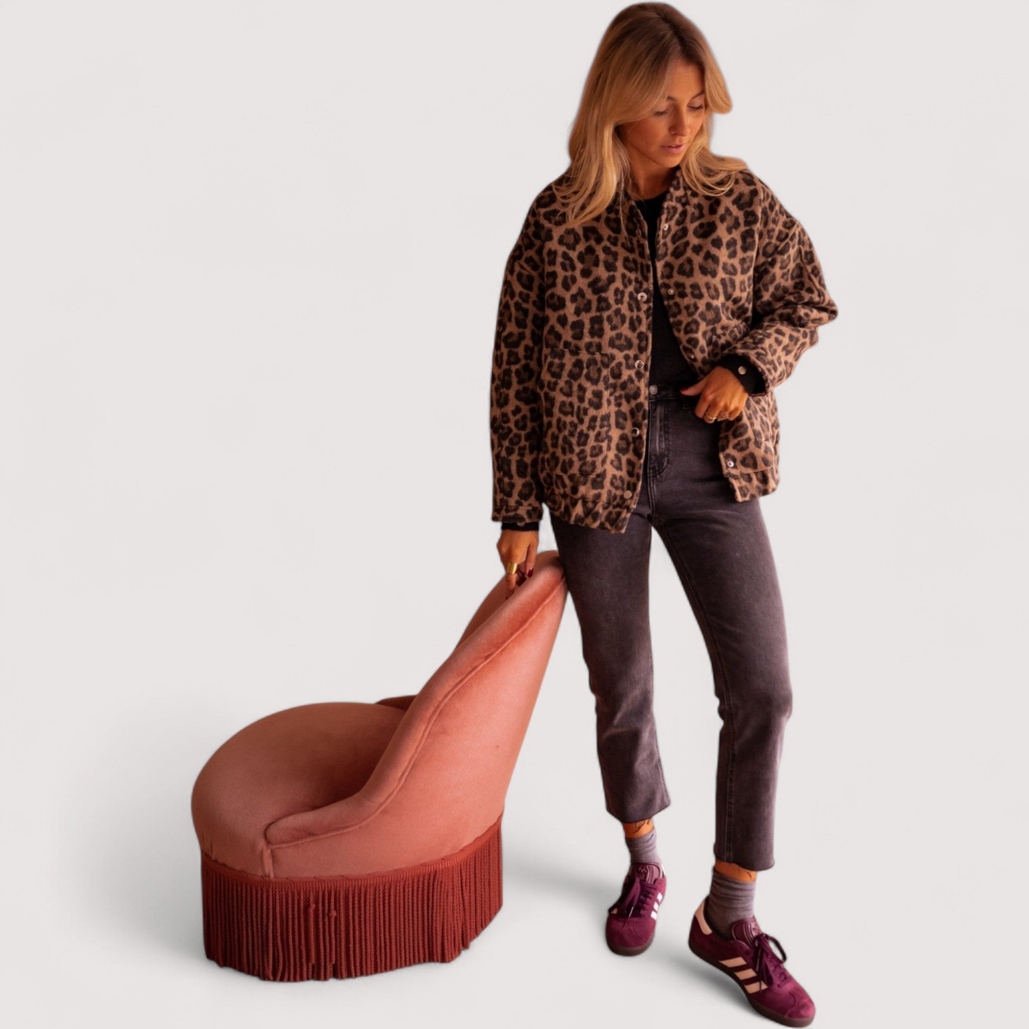 Paulina™ | Trendige Leopardenjacke