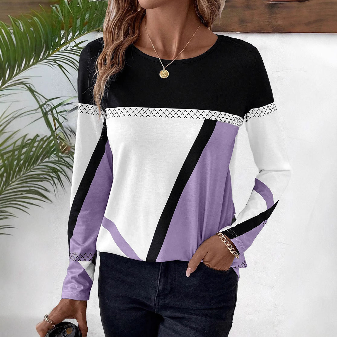 Christina | Stilvolles Langarmshirt