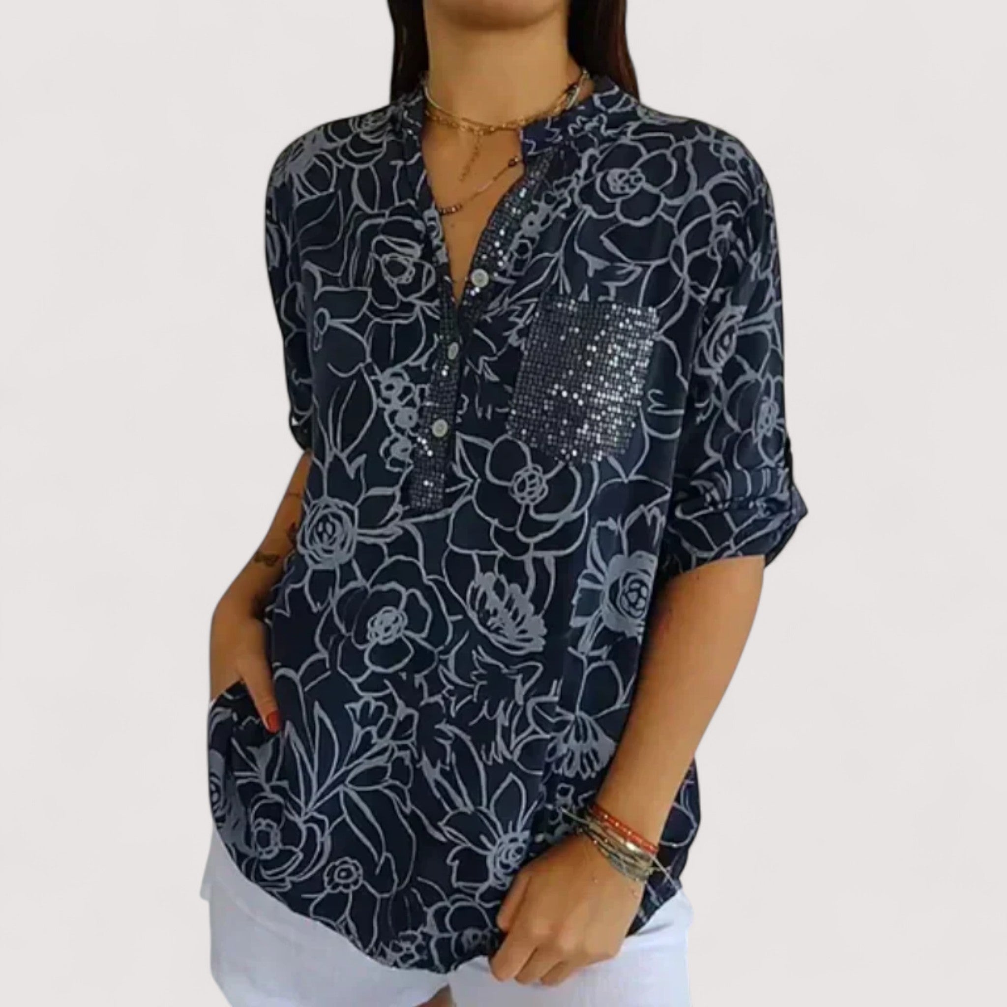 Tumascha™ | Bluse mit Blumenmuster