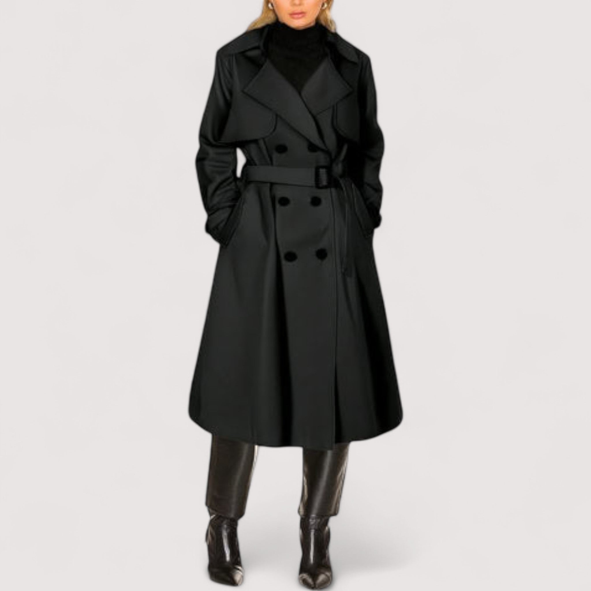 Melita™ | Stilvoller eleganter Trenchcoat