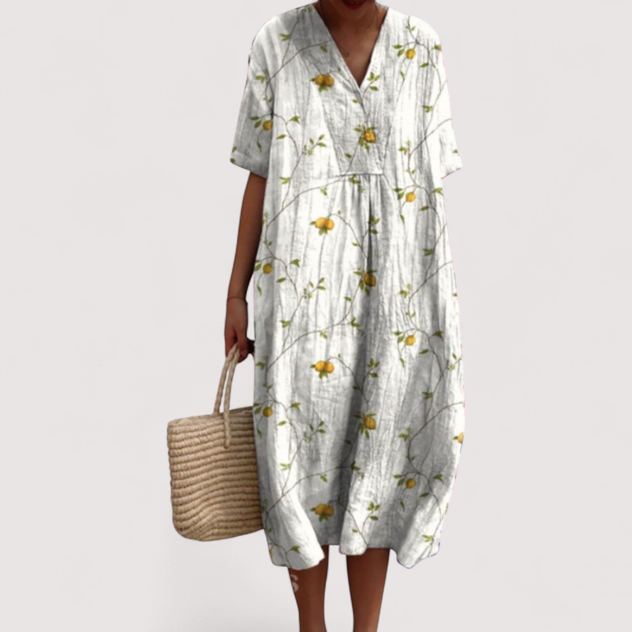 Delia™ | Elegantes Blumenkleid