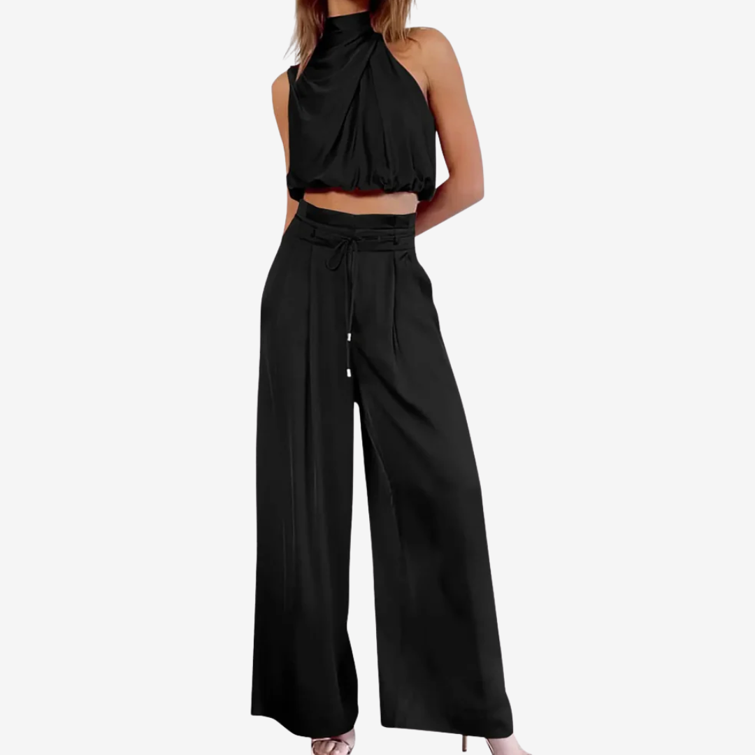 Ora™ | Palazzo-Hose mit Wickel-Oberteil