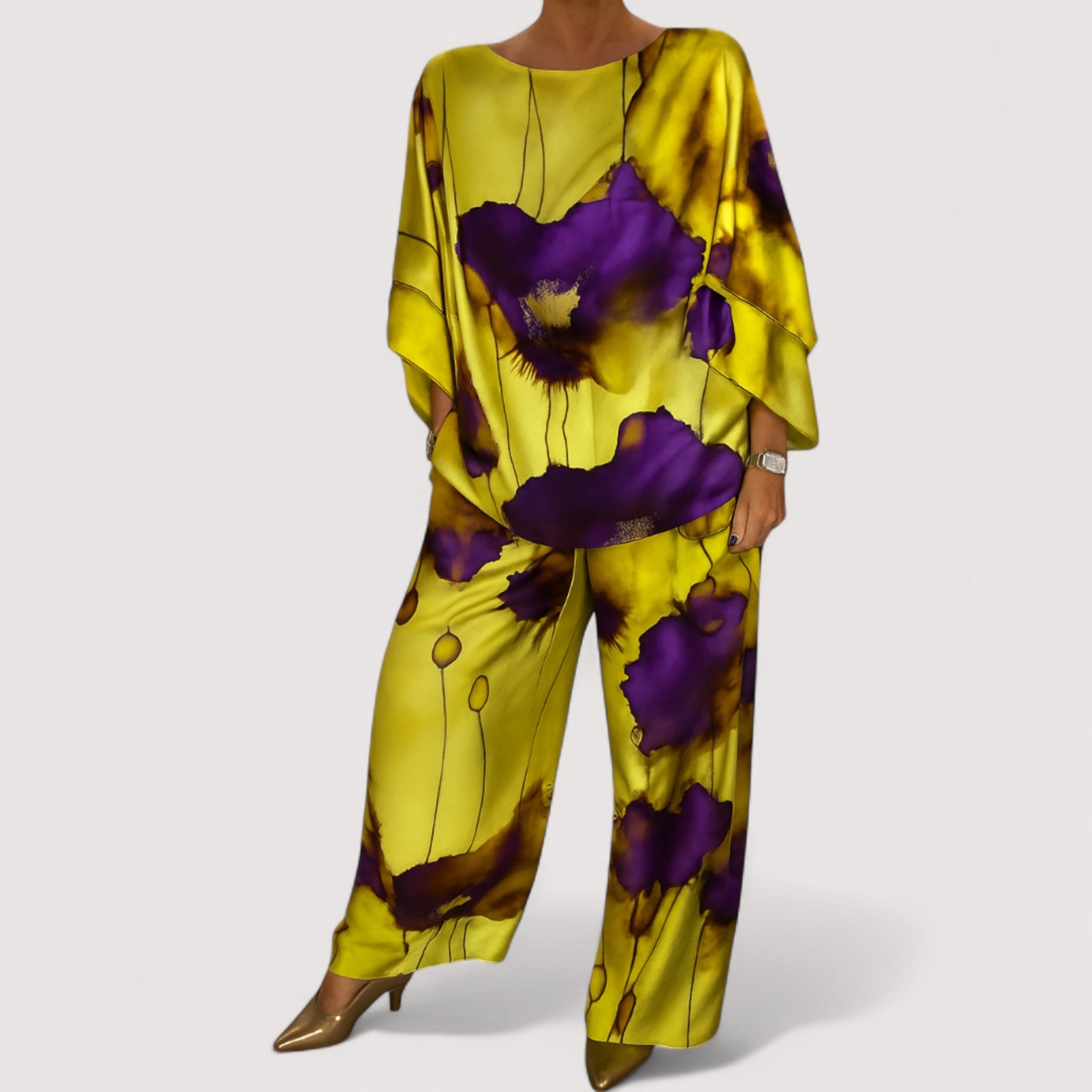 Enya™ | Satin-Zweiteiler