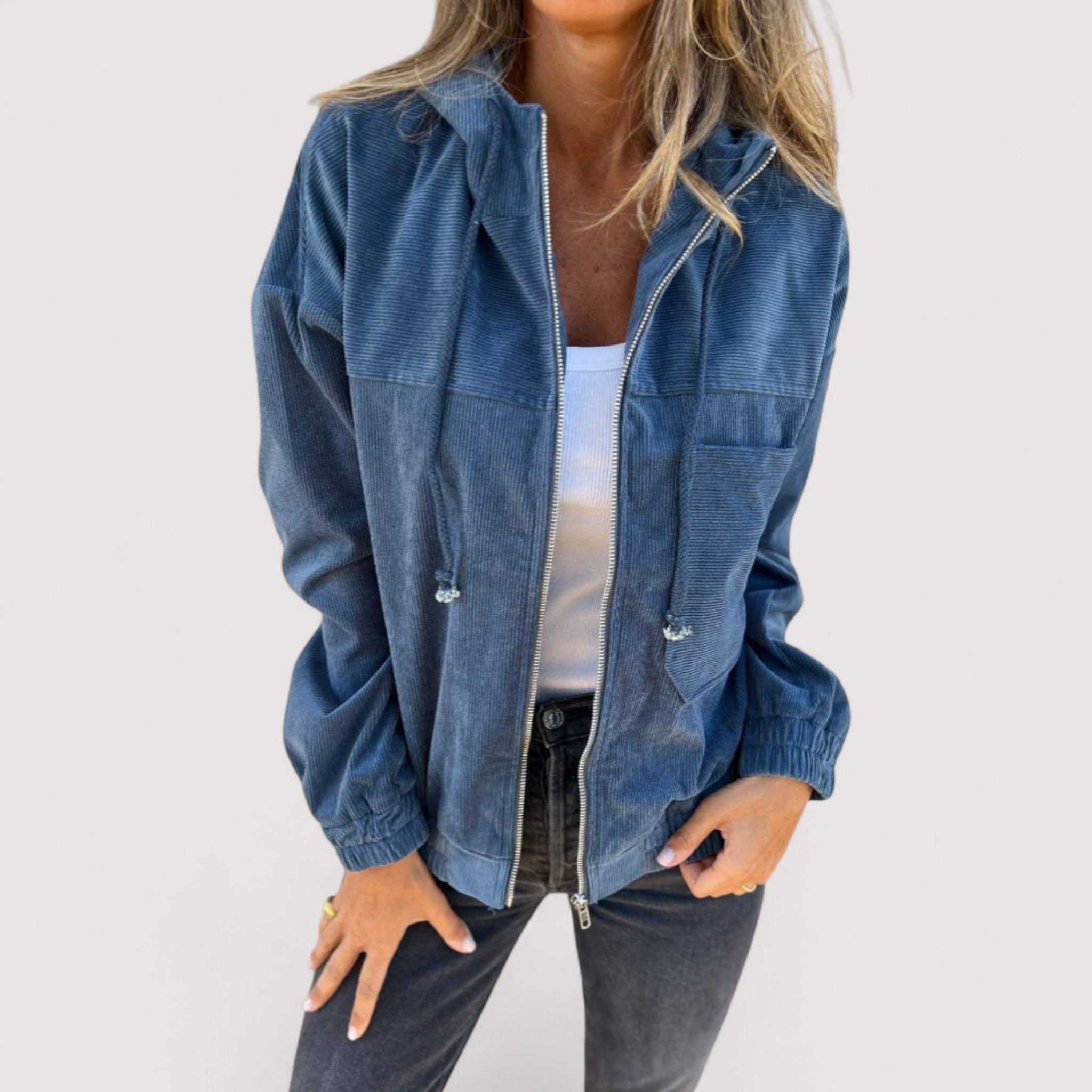 Marta™ | Cord-Kapuzenjacke