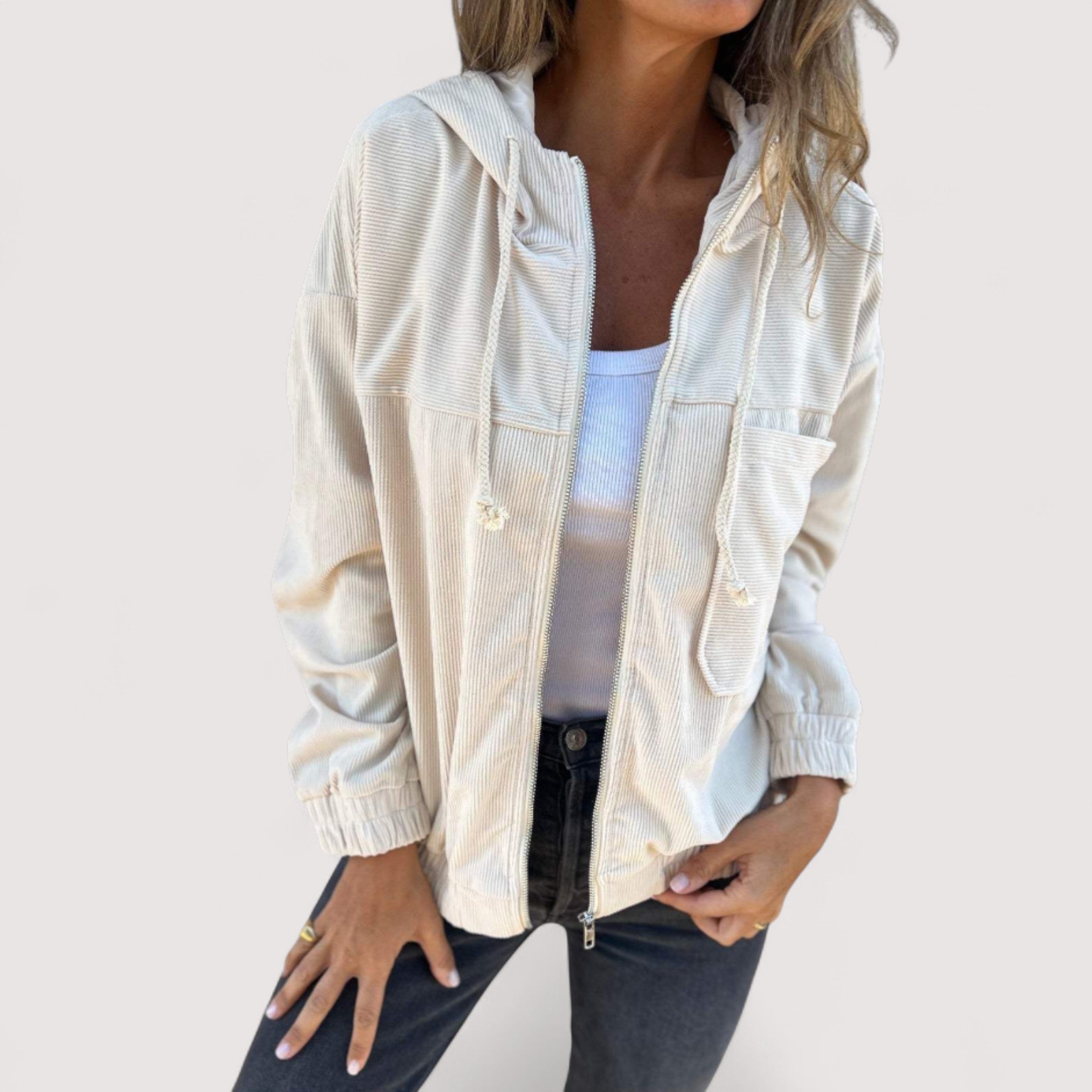 Marta™ | Cord-Kapuzenjacke