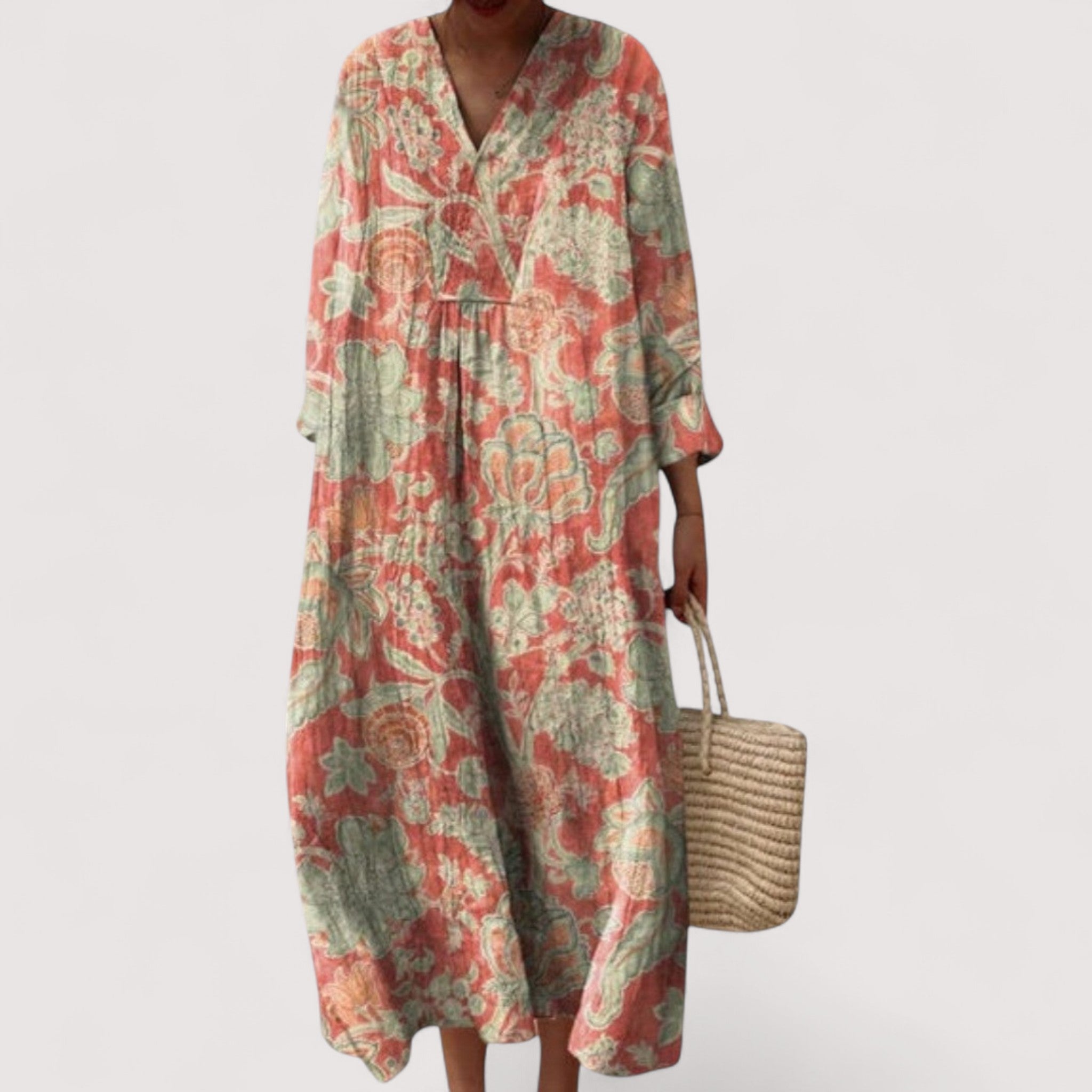 Océane™ | Elegantes Geometrisches Kleid