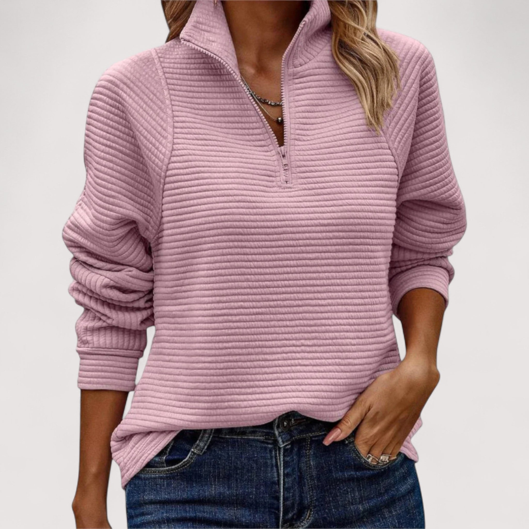 Tatiana™ | Eleganter Half-Zip Pullover