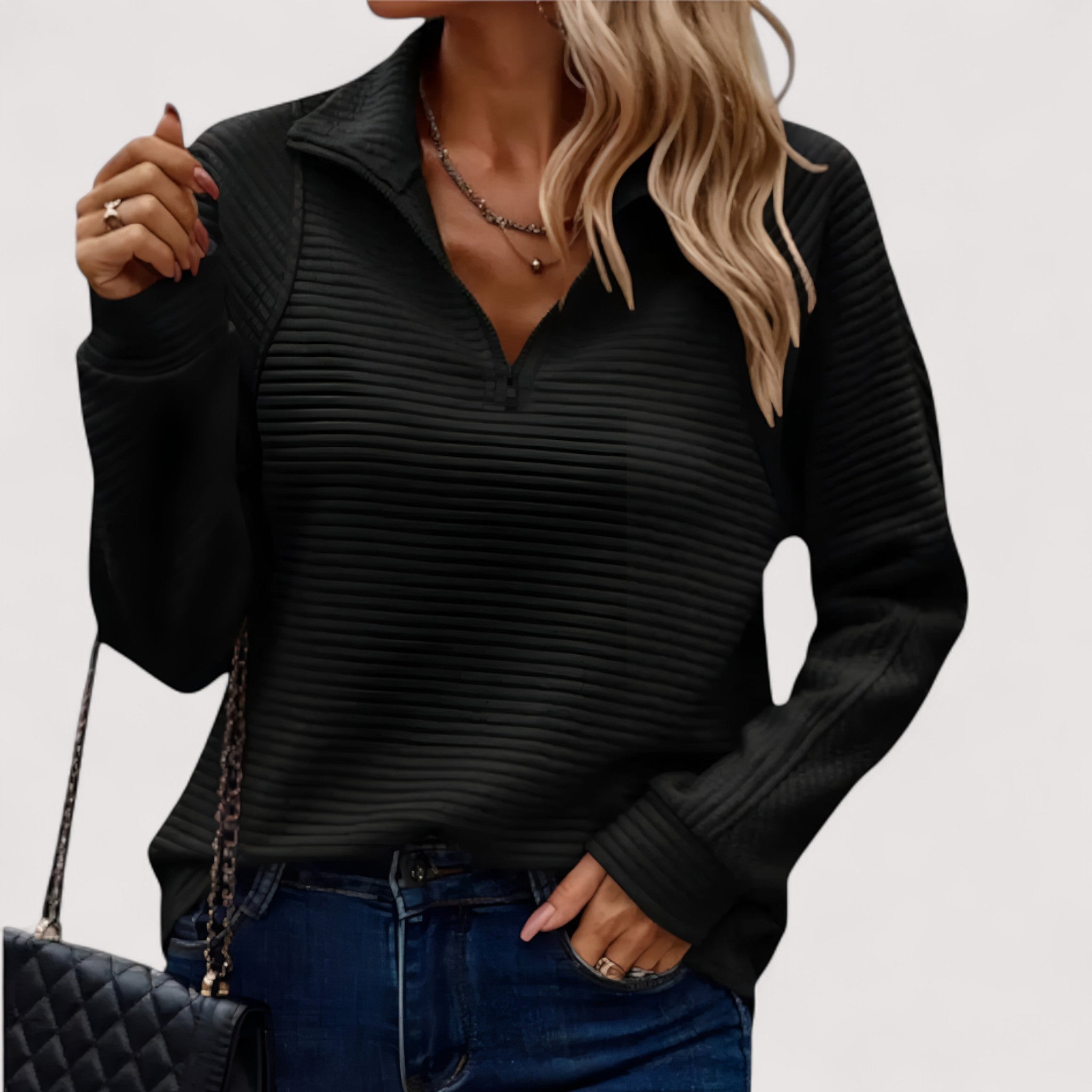 Tatiana™ | Eleganter Half-Zip Pullover