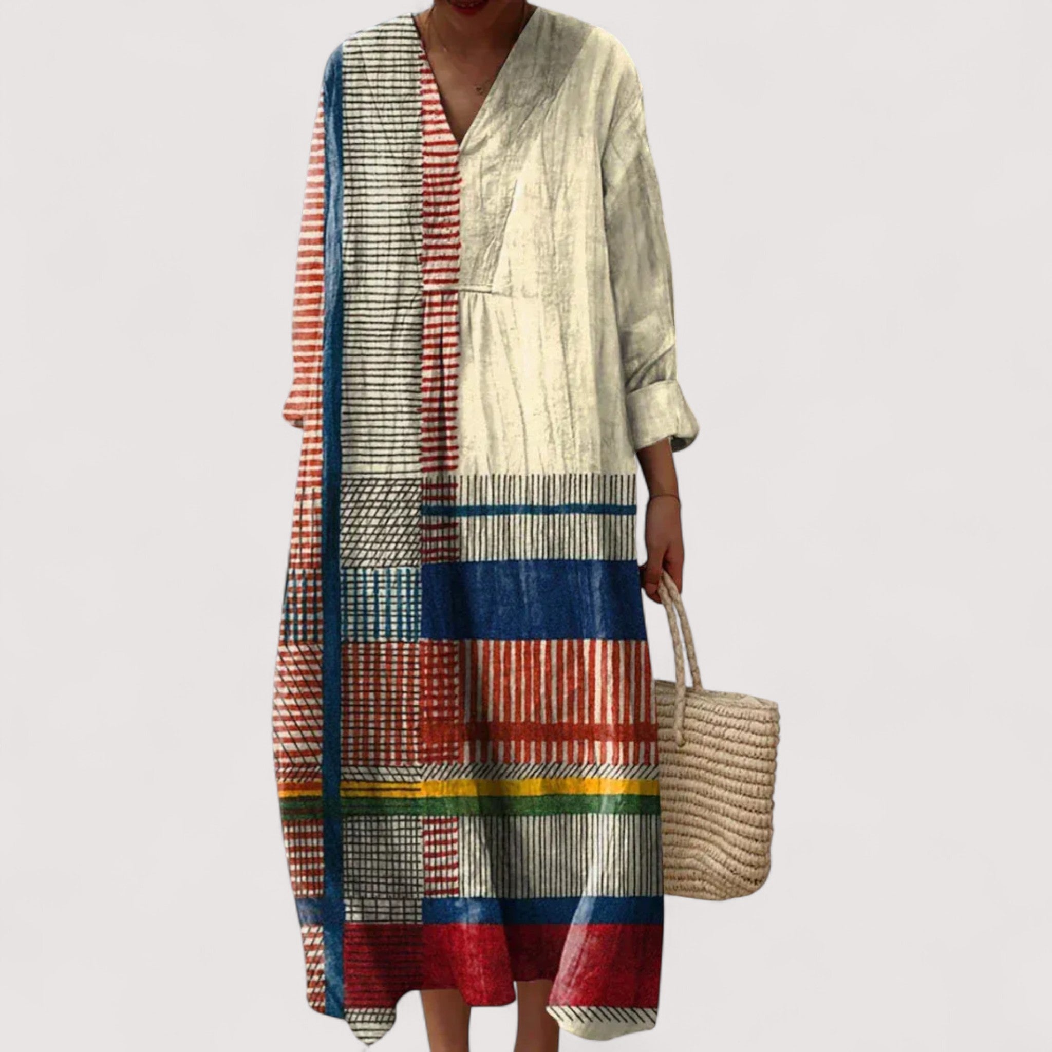 Ottilie™ | Elegantes Geometrisches Kleid