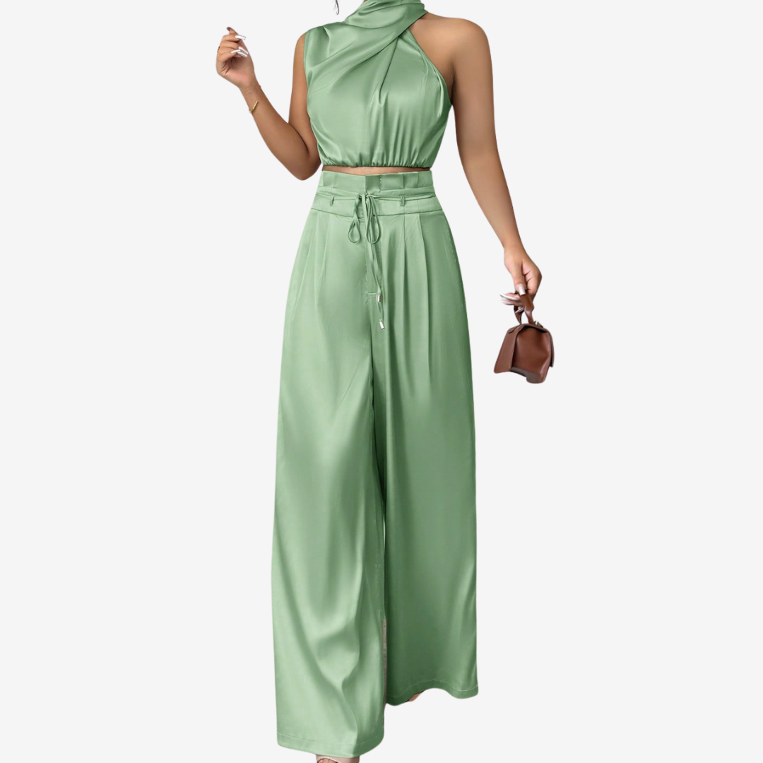 Ora™ | Palazzo-Hose mit Wickel-Oberteil