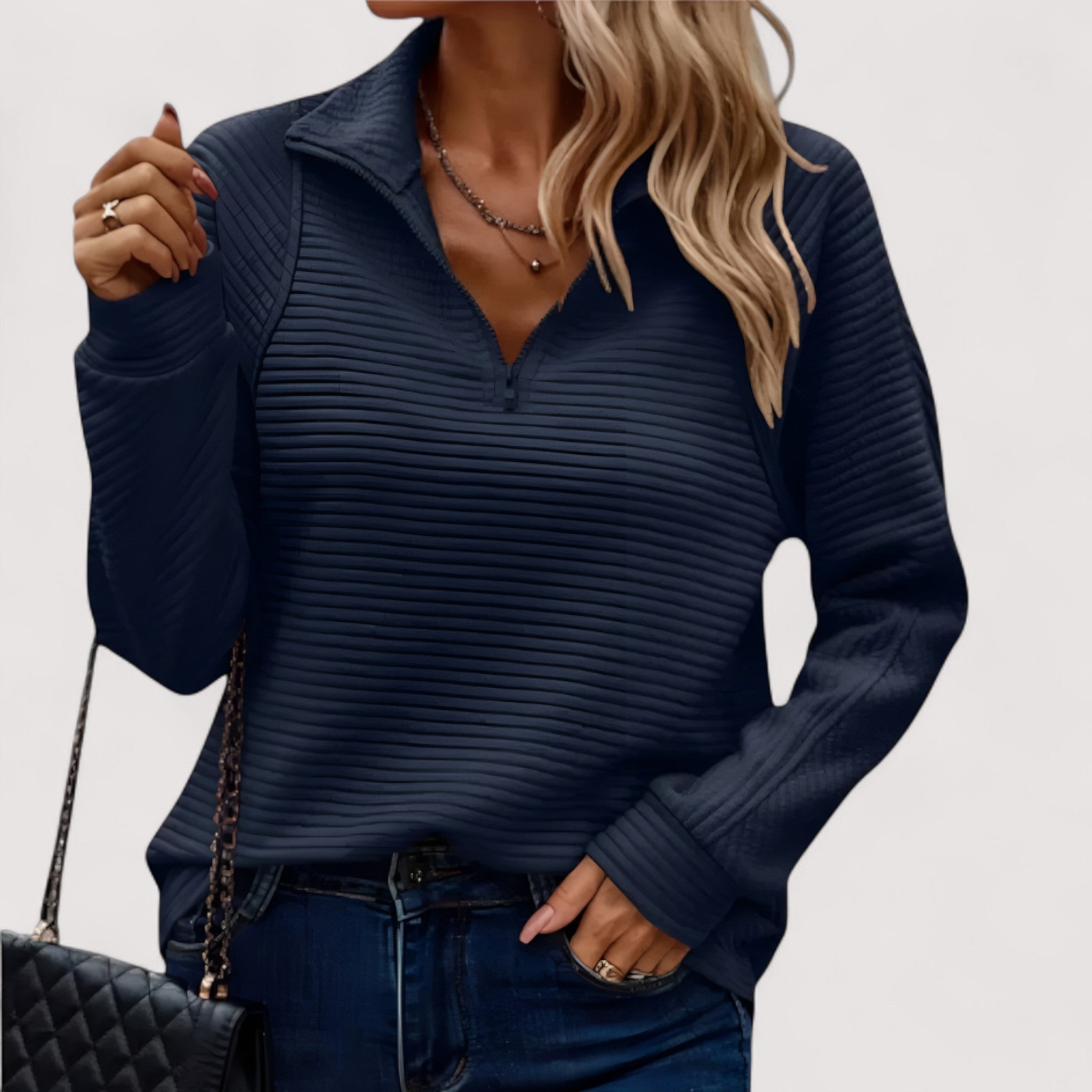 Tatiana™ | Eleganter Half-Zip Pullover