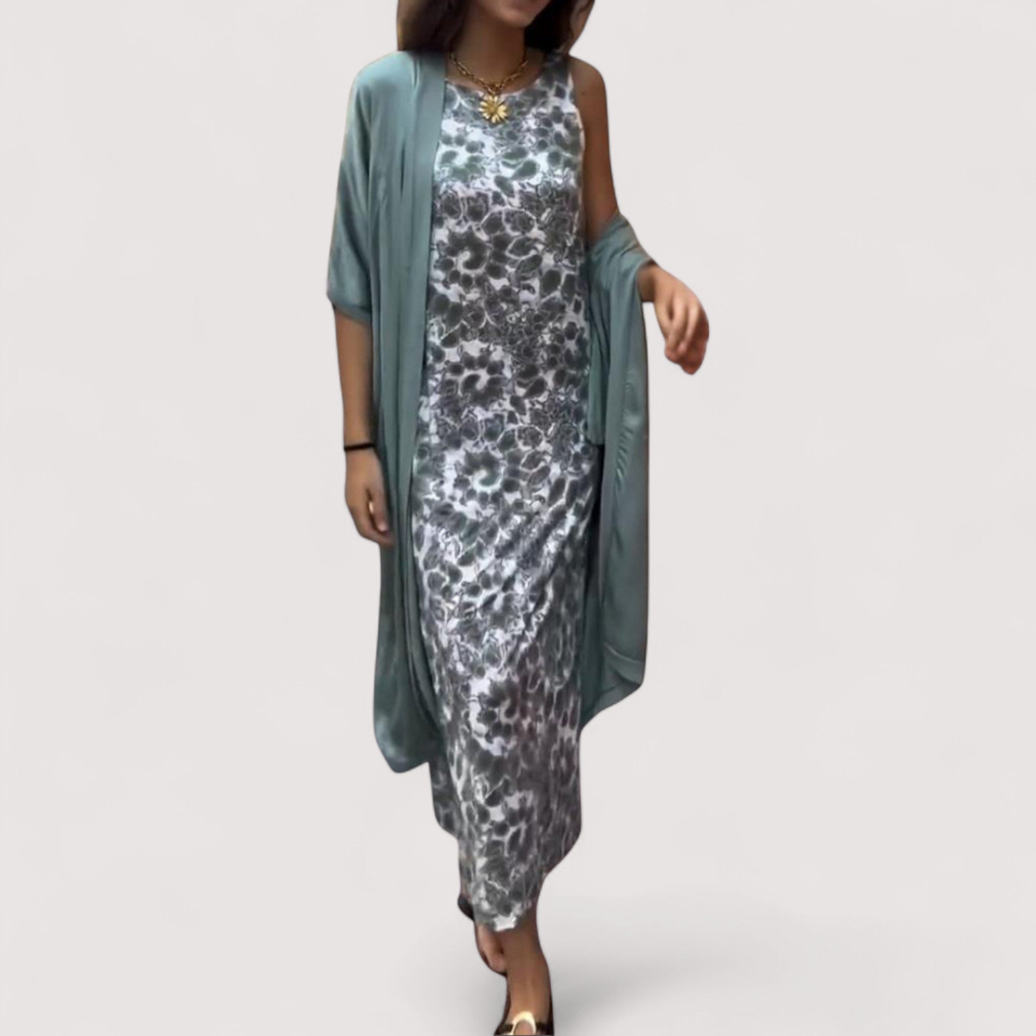 Celia ™ | Elegantes Kleid mit Weste