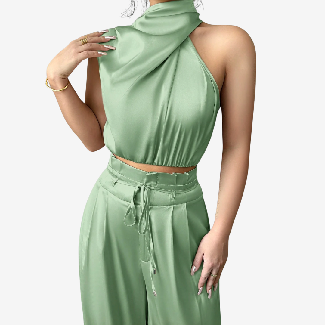 Ora™ | Palazzo-Hose mit Wickel-Oberteil